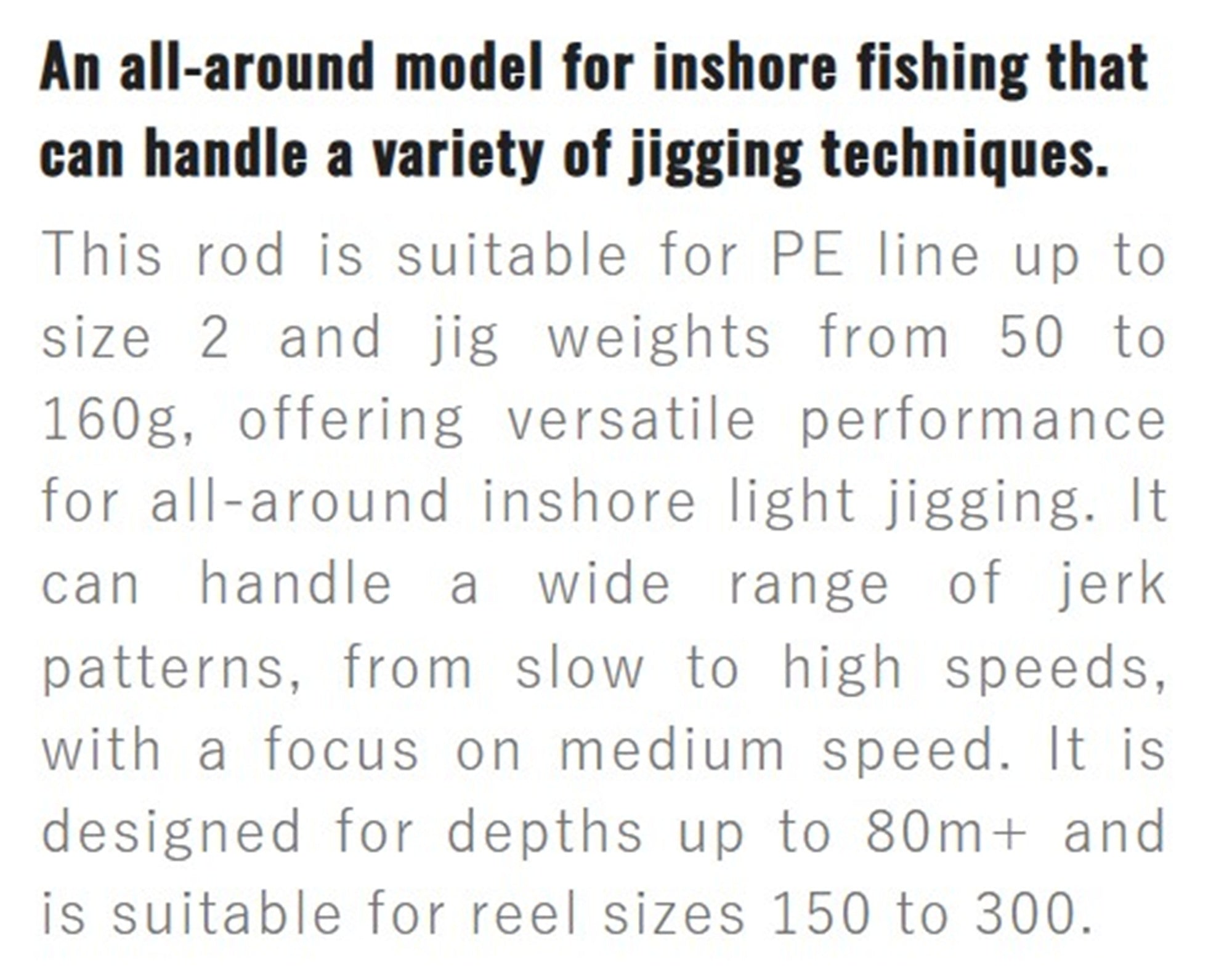 Shimano Rod Baitcast Ocea Jigger LJ B63-2 (8029)