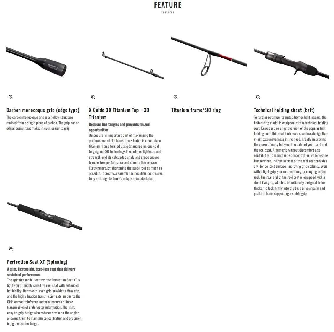 Shimano Rod Baitcast Ocea Jigger LJ B63-3 (8036)
