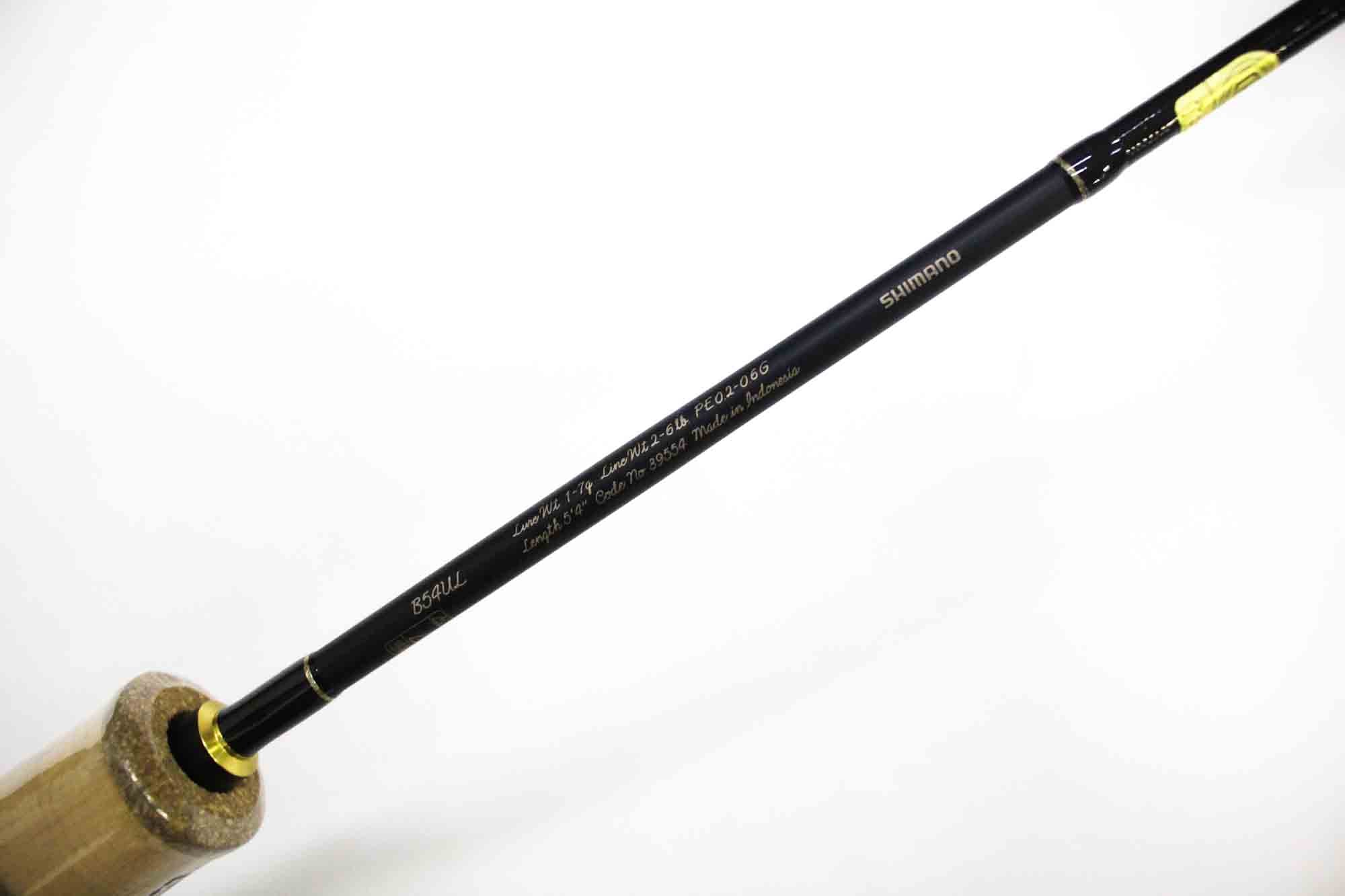 Sale Shimano Rod Baitcast Cardiff Native Special B54UL 395542
