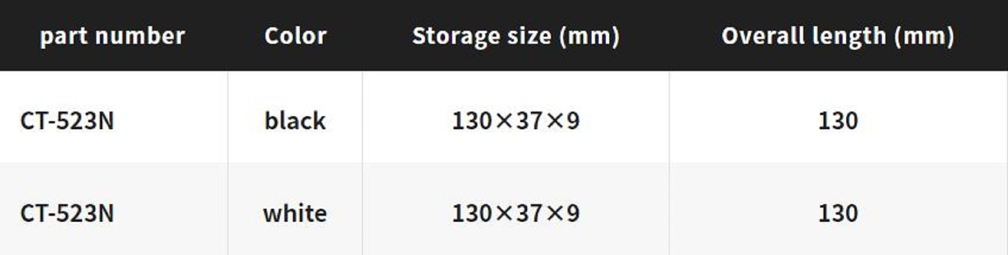 Shimano CT-523N P.E Scissors Sheath Carabiner Size 130x37x9 cm Black 413604