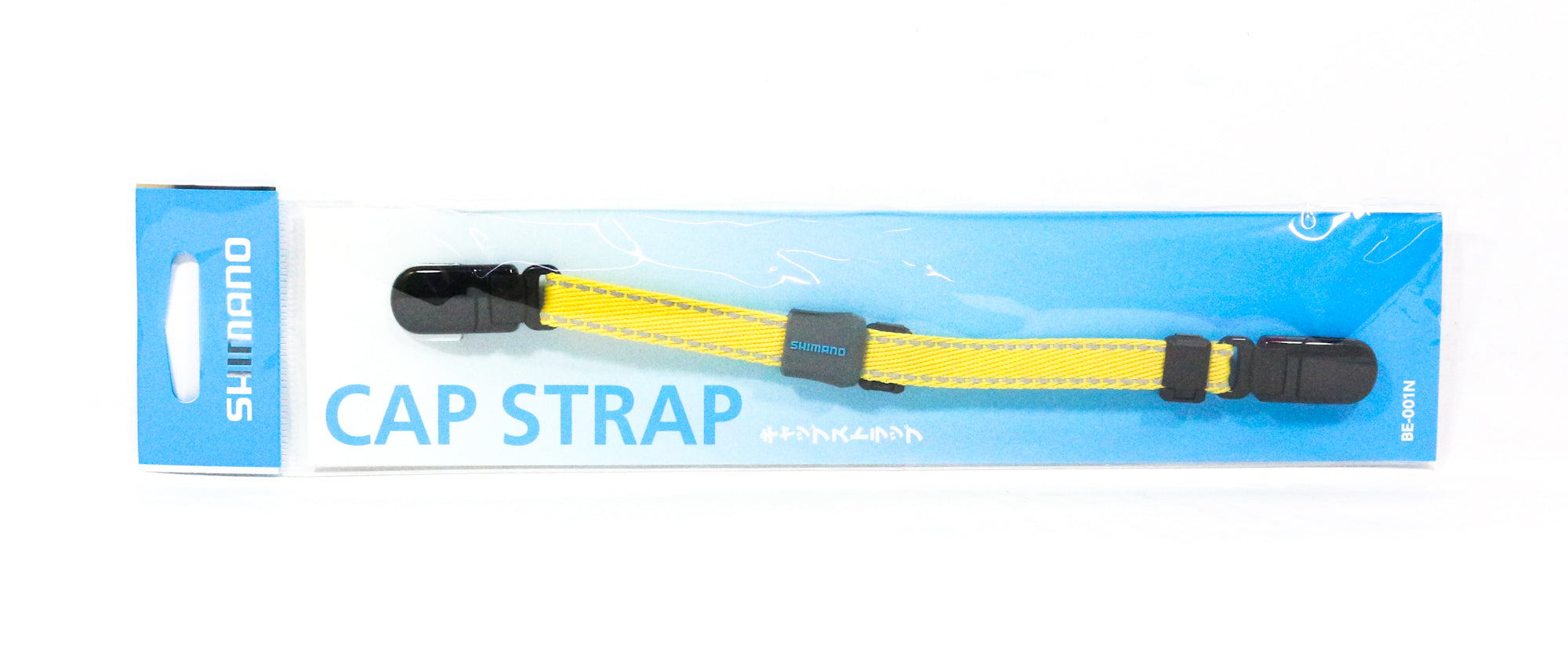 Shimano BE-001N Clip on Cap Strap Yellow 414960