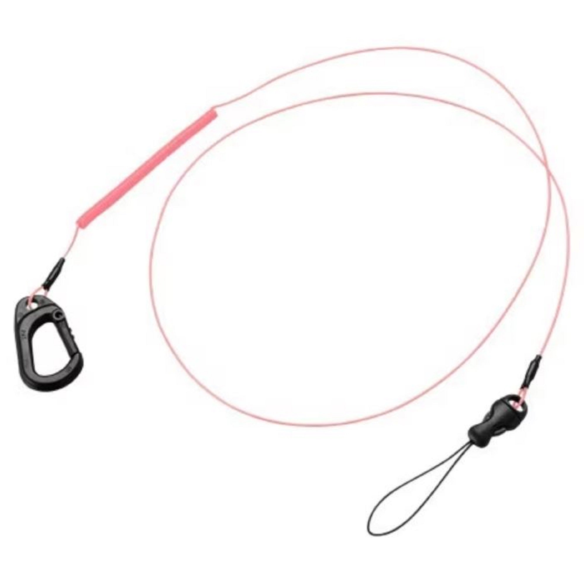 Shimano RP-500P Safety Lanyard with Clip 650-1500mm Pink 471697