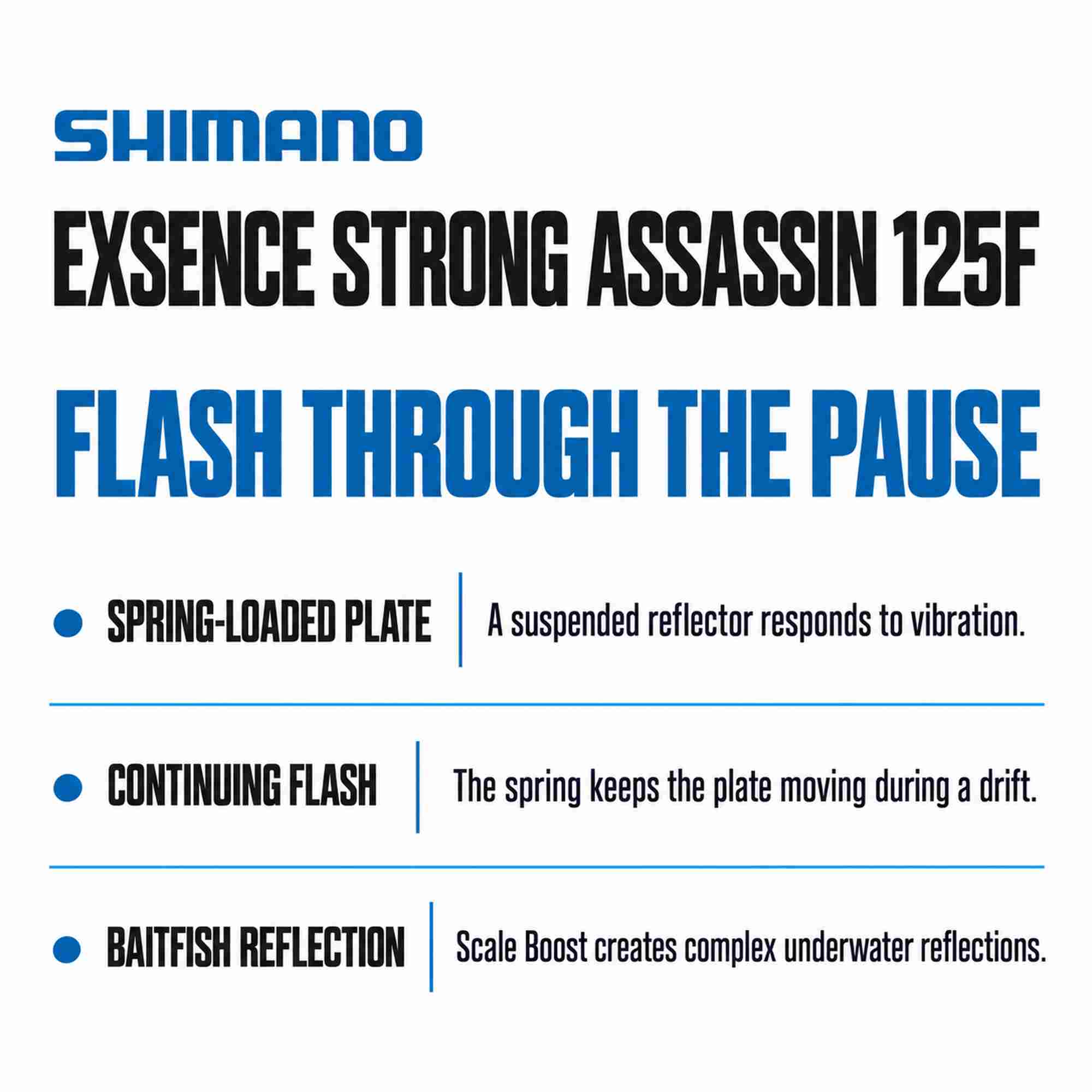 Sale Shimano XM-112U Exsence Strong Assassin FB 125F Floating Lure 001 (4448)