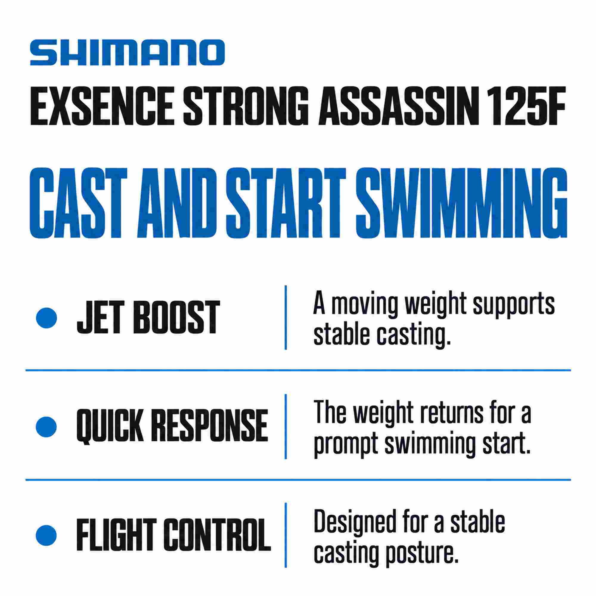 Sale Shimano XM-112U Exsence Strong Assassin FB 125F Floating Lure 001 (4448)