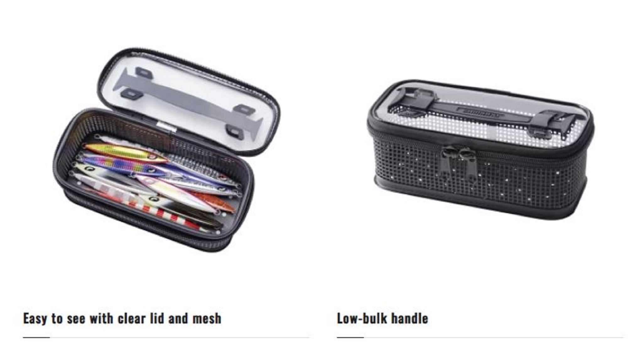 Shimano BK-098U Mesh Case Washable Size L 26 x 25 x 10 cm Black (6044)