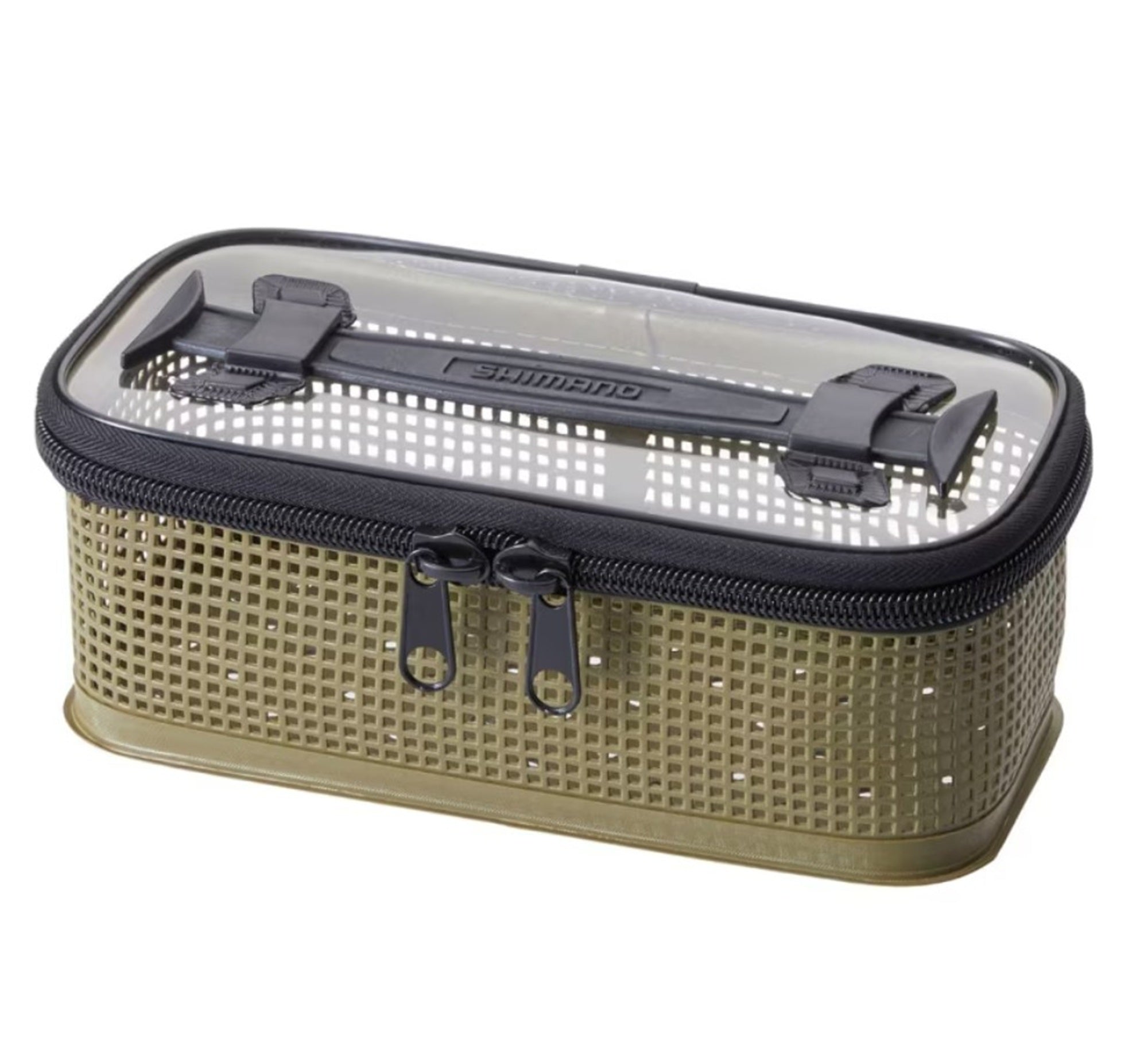 Shimano BK-098U Mesh Case Washable Size M 12 x 26 x 10 cm Khaki (6280)