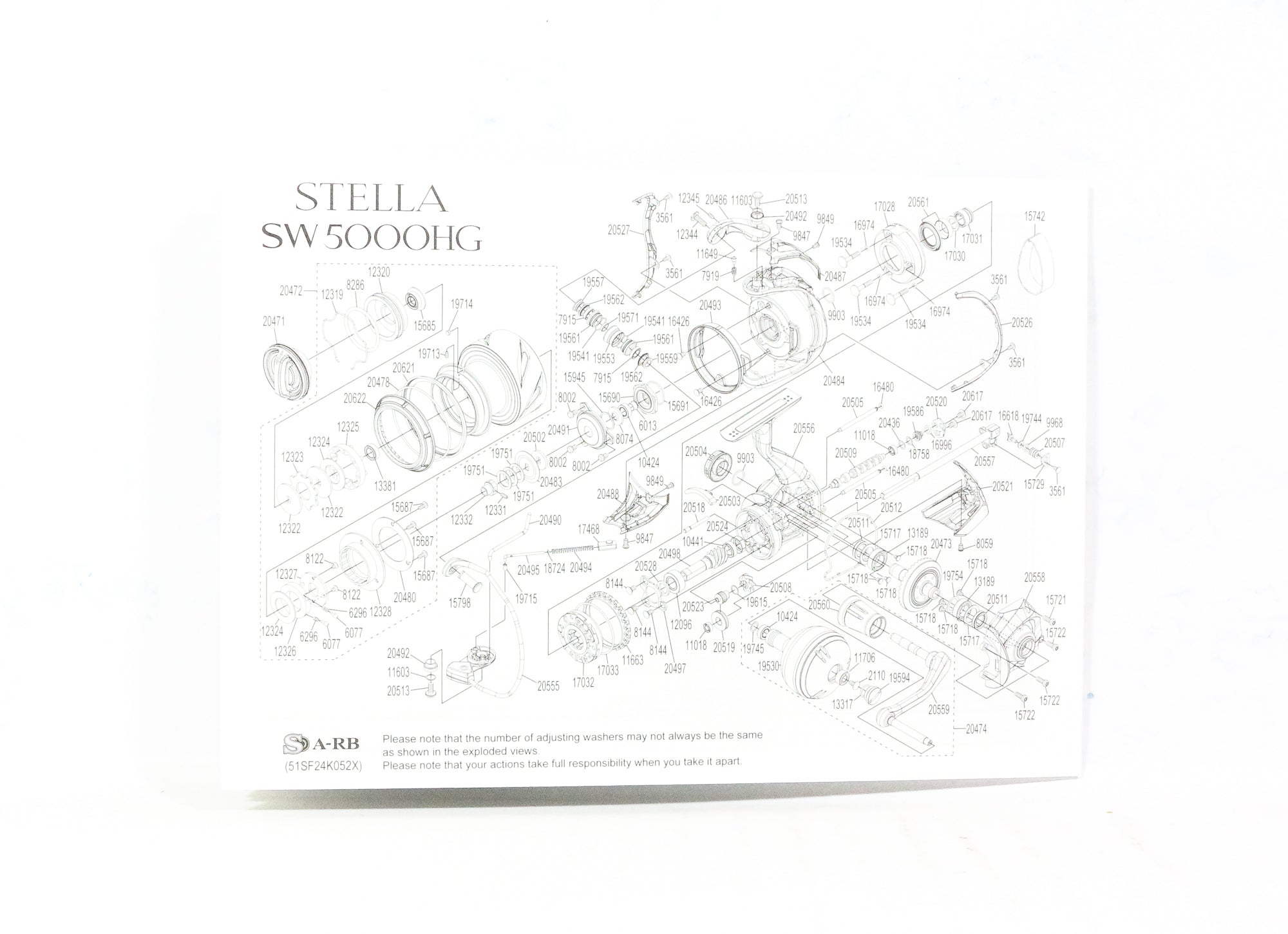 Sale Shimano Reel Spinning Stella STLSW5000HGC SW 5000 HG 2020 (2163)