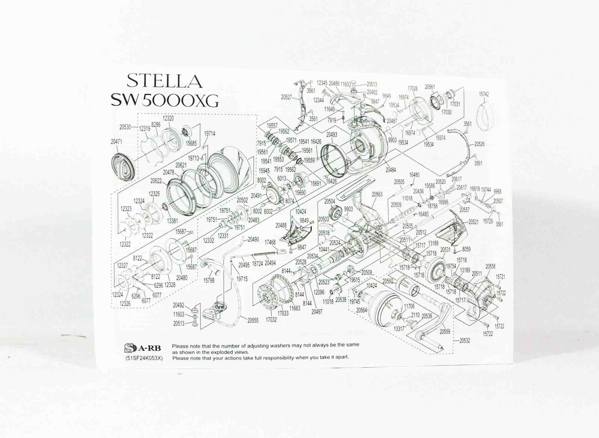 Sale Shimano Reel Spinning Stella STLSW5000XGC SW 5000 XG (2170)