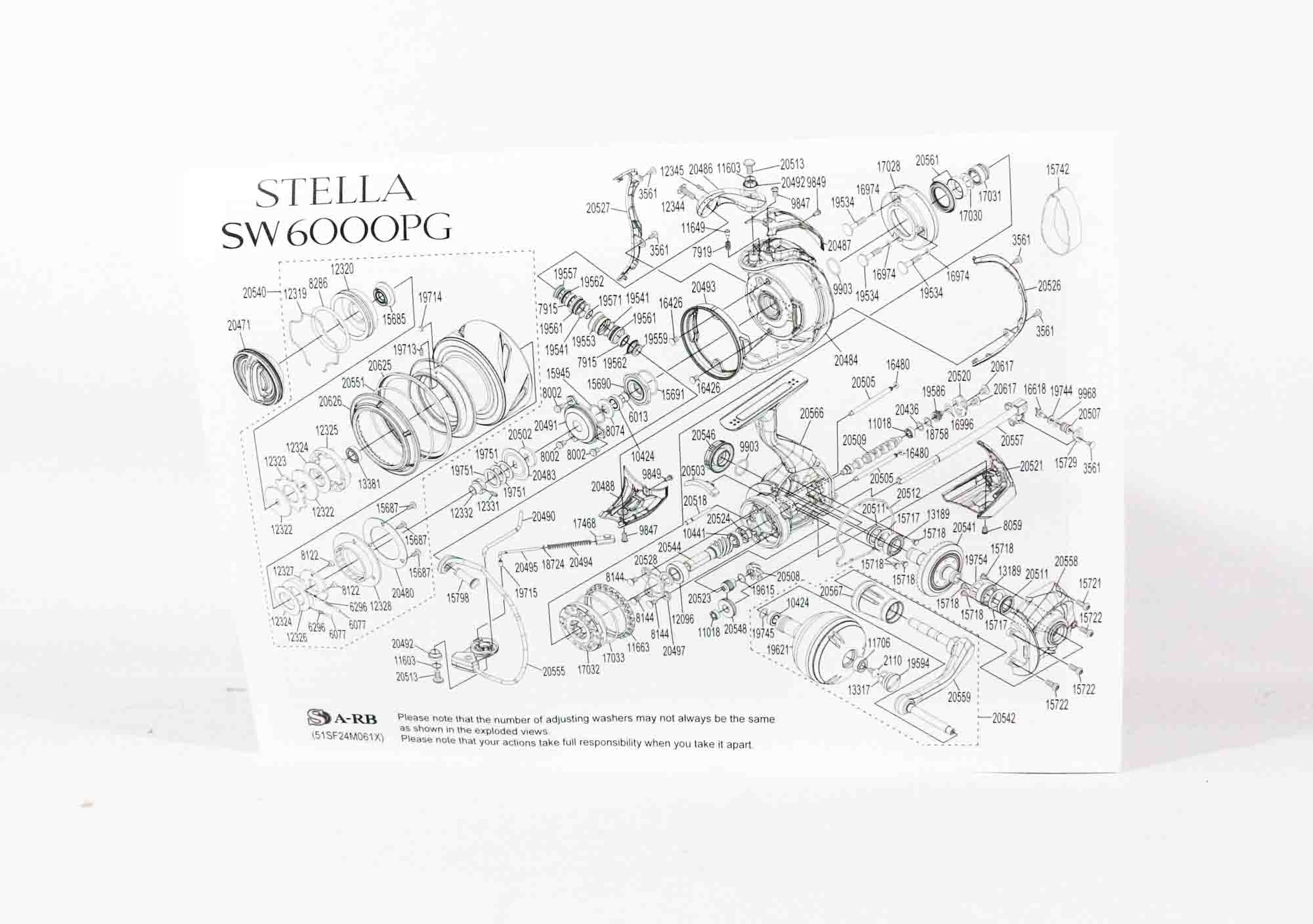 Sale Shimano Reel Spinning Stella STLSW6000PGC SW 6000 PG (2187)