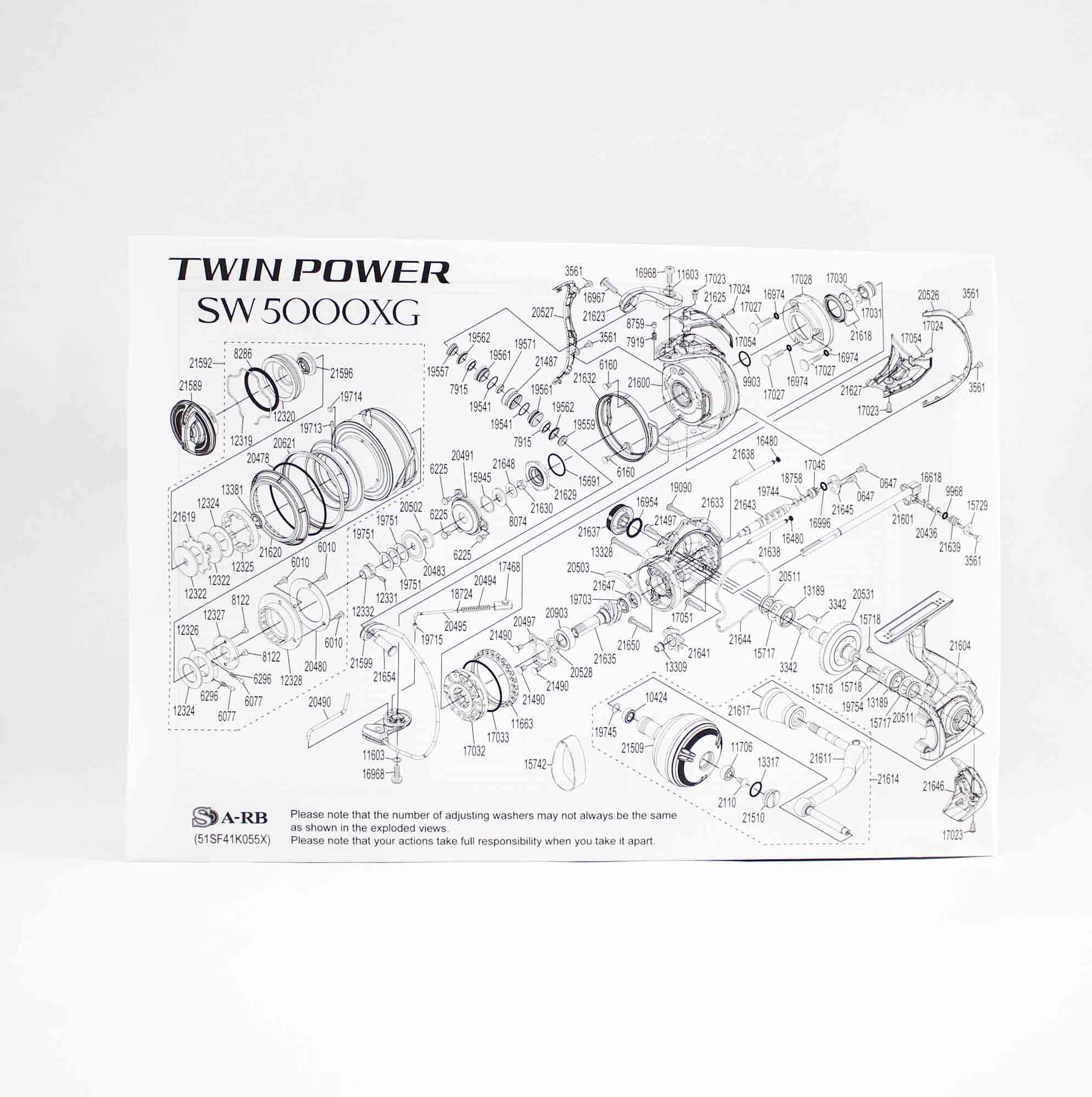 Sale Shimano Reel Spinning Twinpower SW 5000 XG TPSW5000XGC (2439)