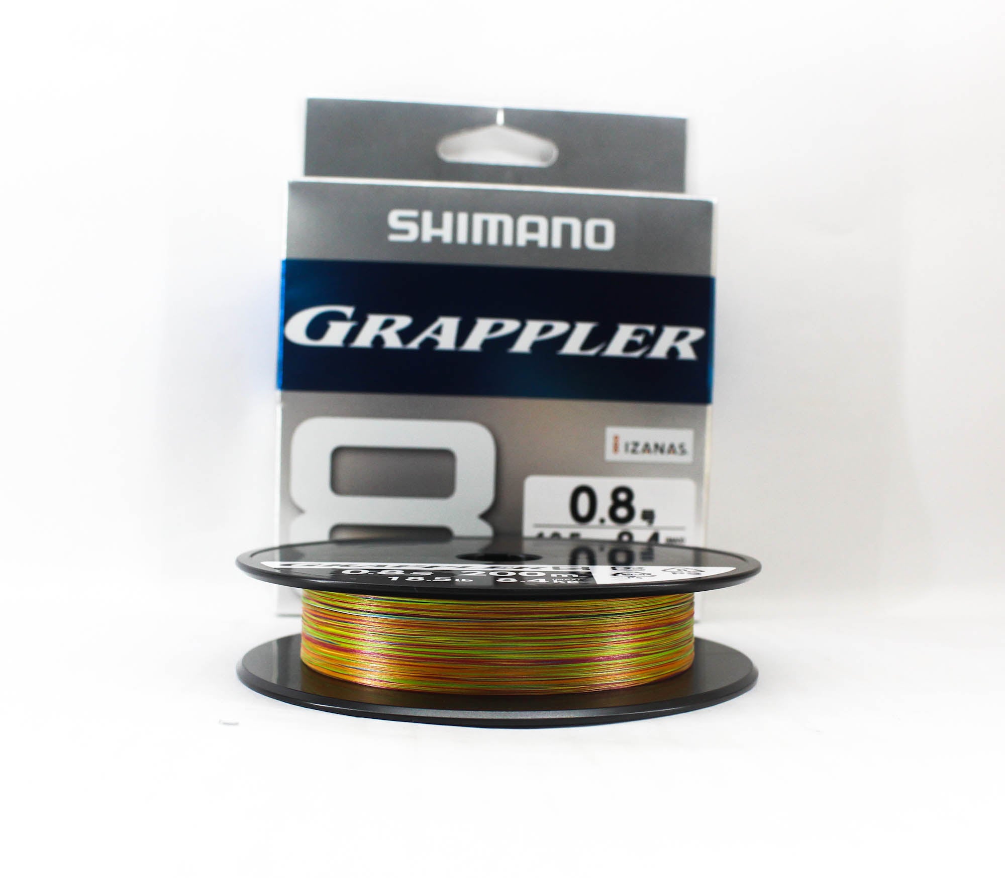 Shimano LD-A61U Grappler 8 P.E Line X8 200m P.E 0.8 Multi (4044)
