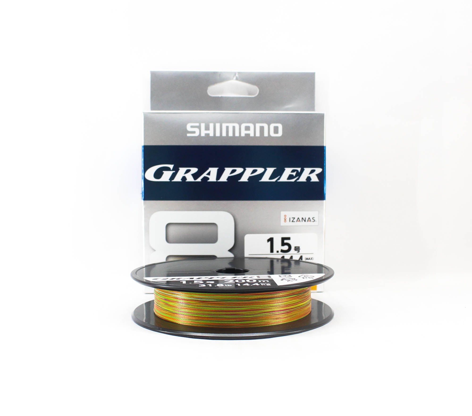 Shimano LD-A61U Grappler 8 P.E Line X8 200m P.E 1.5 Multi (4075)