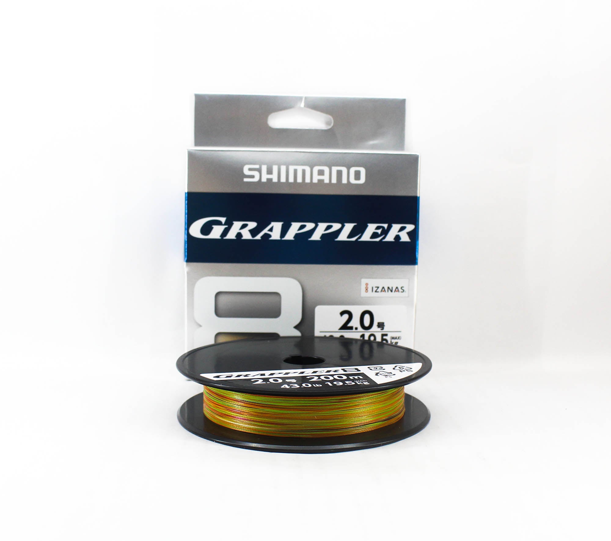 Shimano LD-A61U Grappler 8 P.E Line X8 200m P.E 2 Multi (4082)