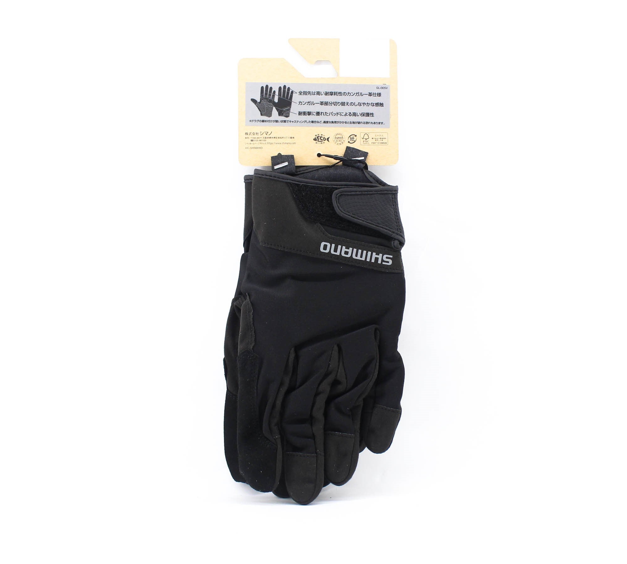 Shimano GL-005V Gloves Jigging Casting Size L 602138