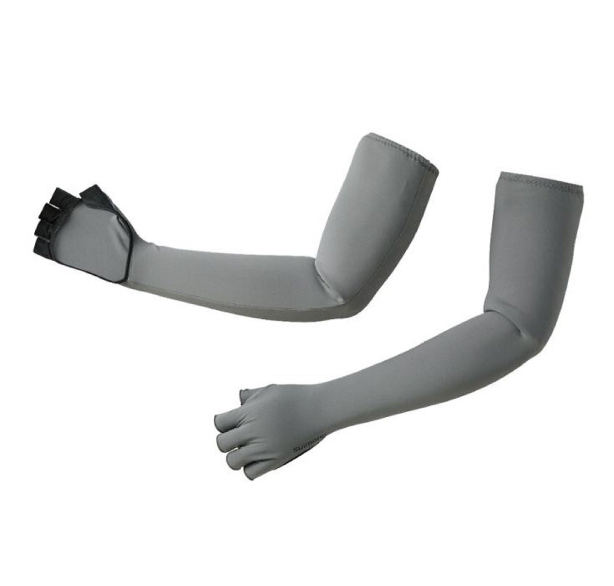 Shimano GL-600V Sun Protection Long Gloves Size M Charcoal (8567)