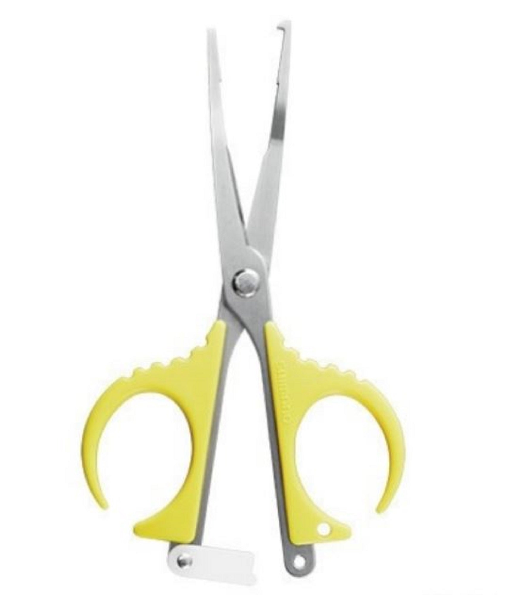 Shimano CT-942R Split Ring Scissors Plier Size 1-4 110x55mm Yellow 610751
