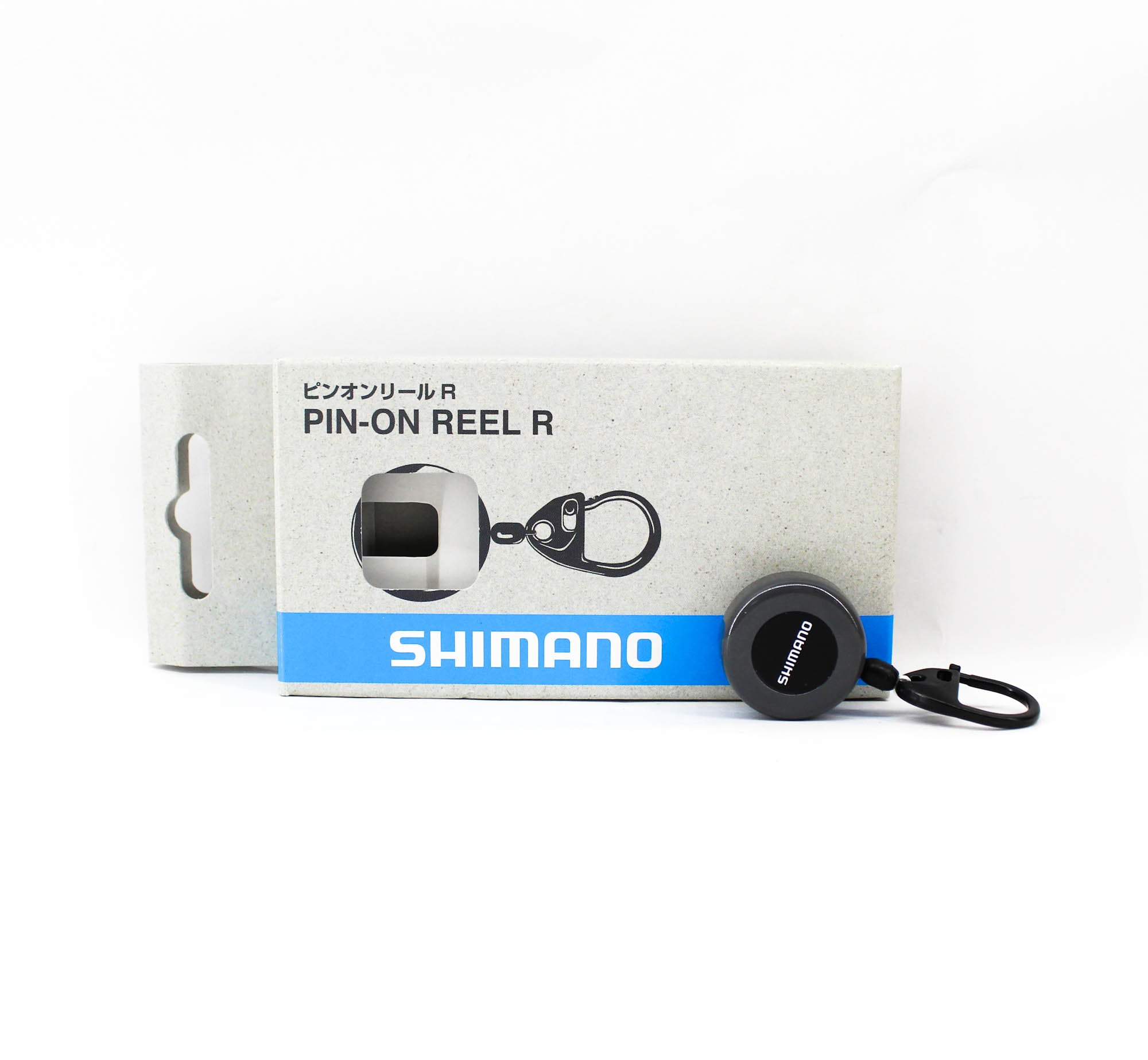 Shimano PI-011R Pin on Reel Clip 43cm Gray 610799