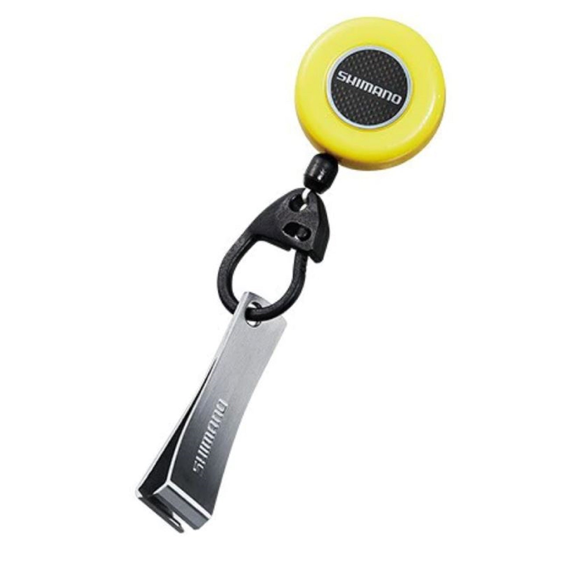 Shimano PI-012R Pin on Reel Clip with Nipper 43cm Yellow 610843