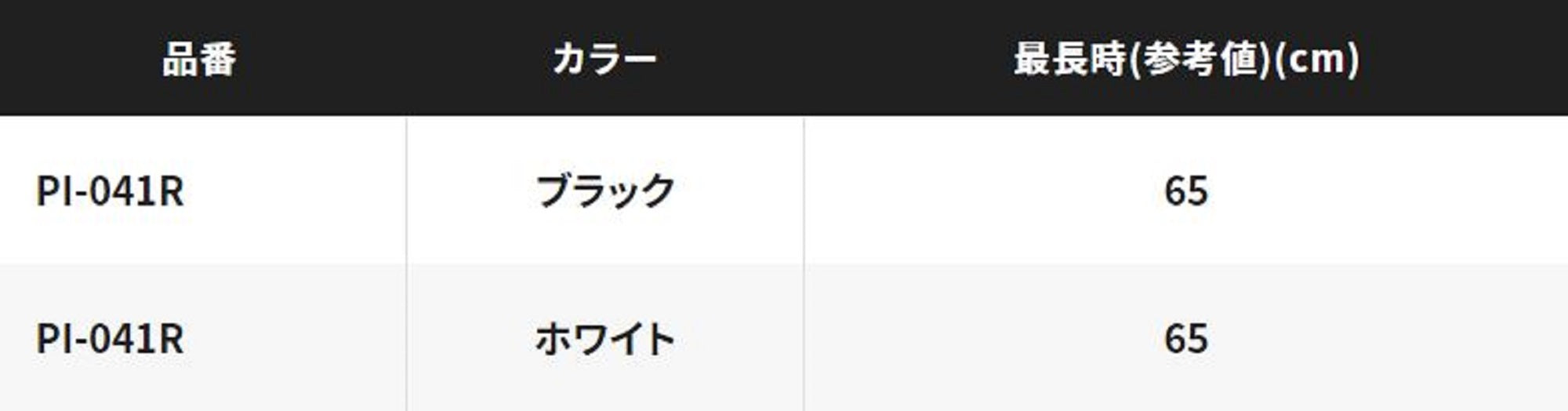 Shimano PI-041R Hook on Reel Twin Clip 65cm White 610904