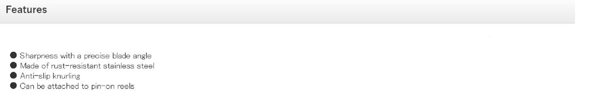 Shimano CT-933R Line Cutter Nipper 40mm Blue 629319