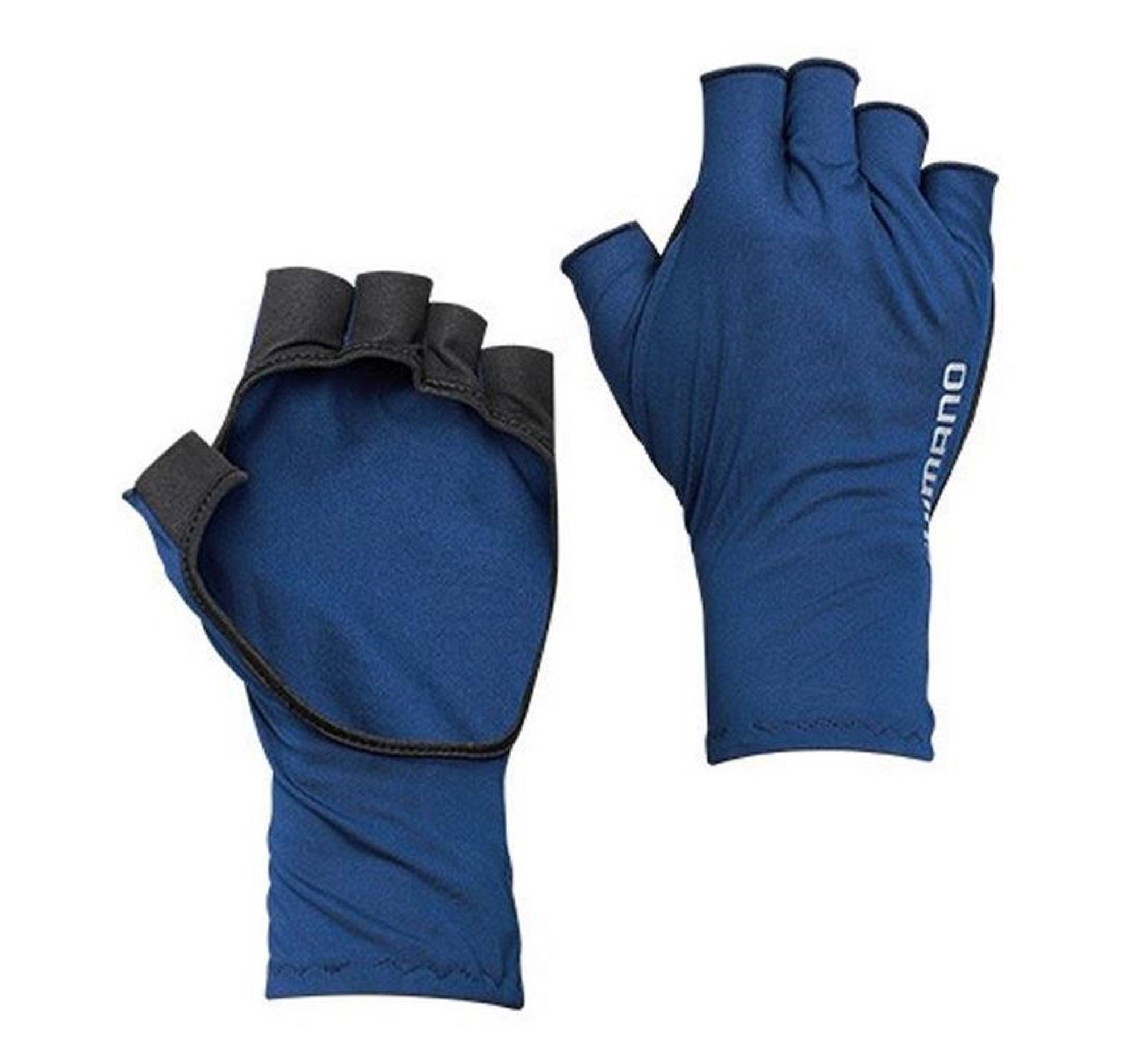 Shimano GL-048Q Gloves UPF 50 5 Fingerless Navy Size XL 634474