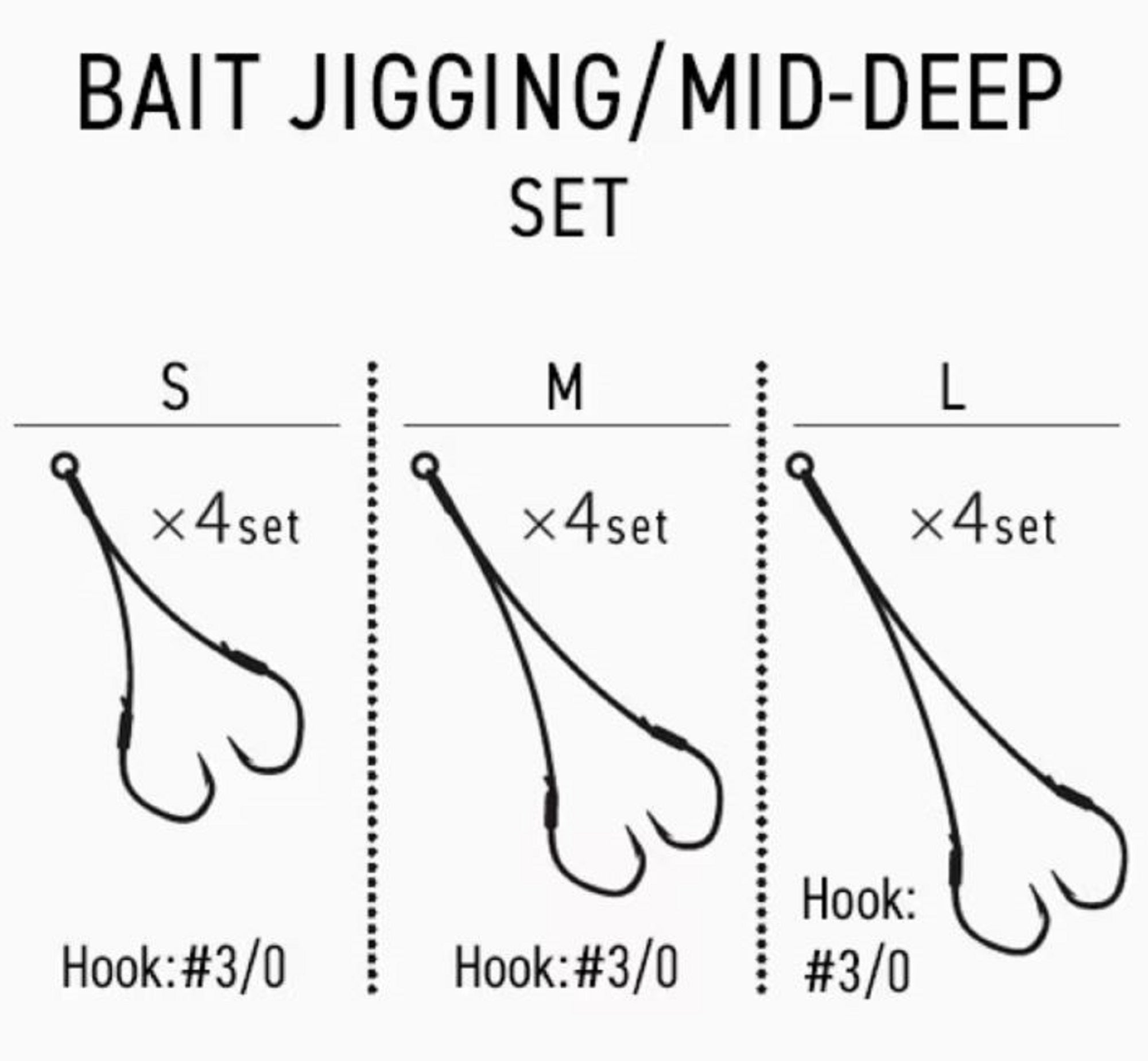 Shimano EU-K02S 001 Ocea Assist Hook Set Slow Jigging 12 Sets (2486)