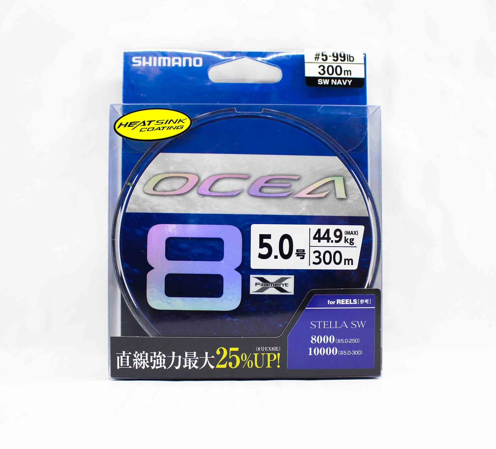Shimano LD-A71S P.E Line Ocea X8 300m Navy P.E 5 99lb 647641