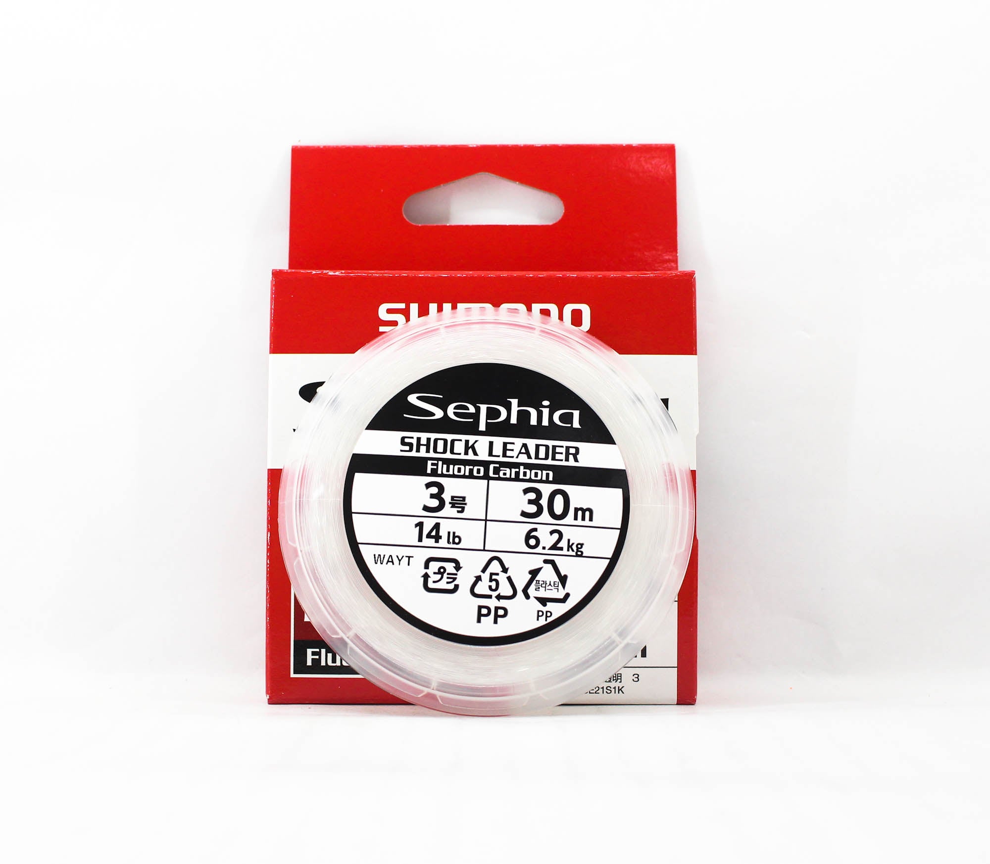Shimano LB-E21S Sephia Fluorocarbon Shock Leader Line 30m 14lb (2125)