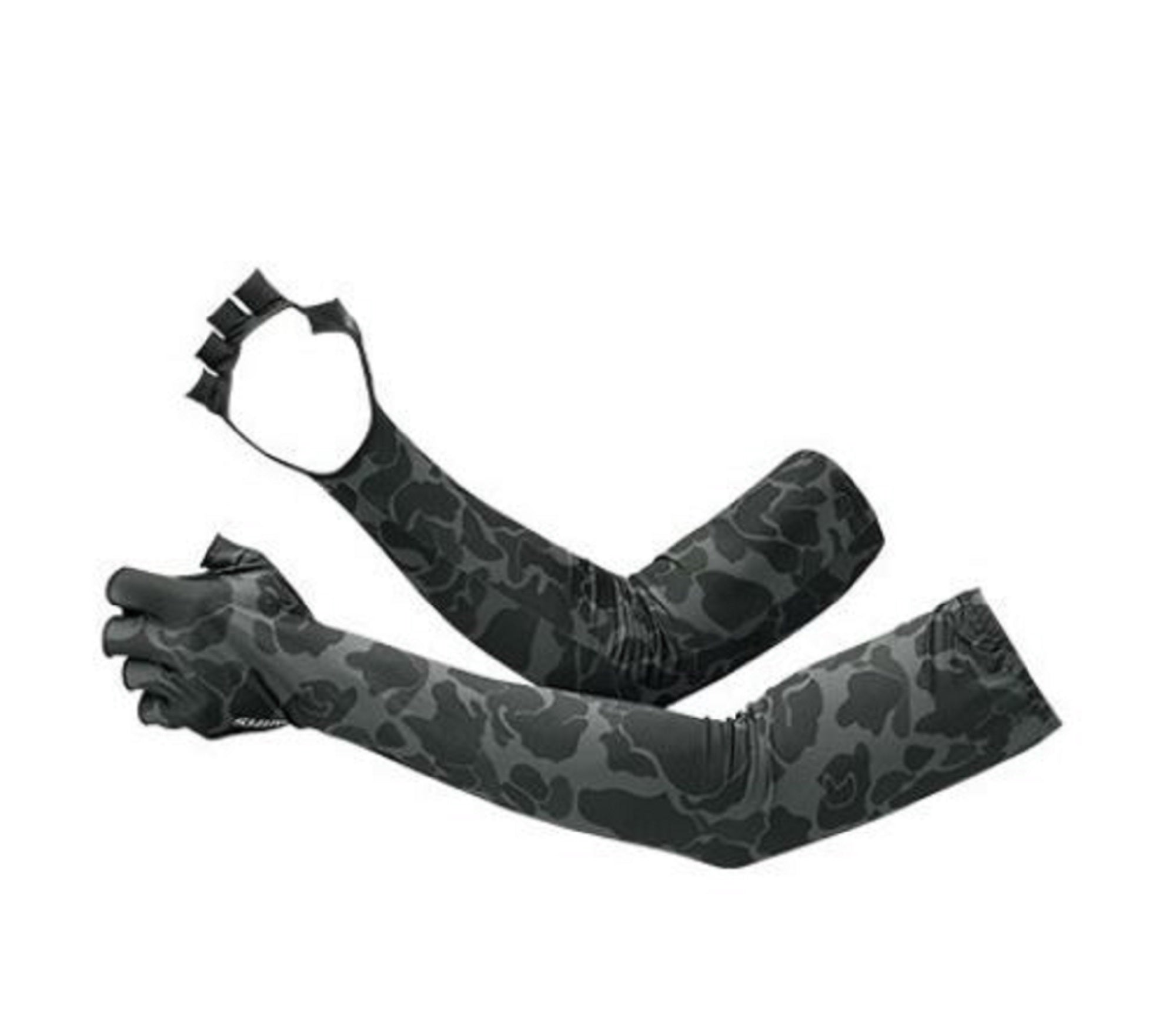Shimano GL-047Q Arm Sleeves Hand Cover Fingerless Size L Black 669773