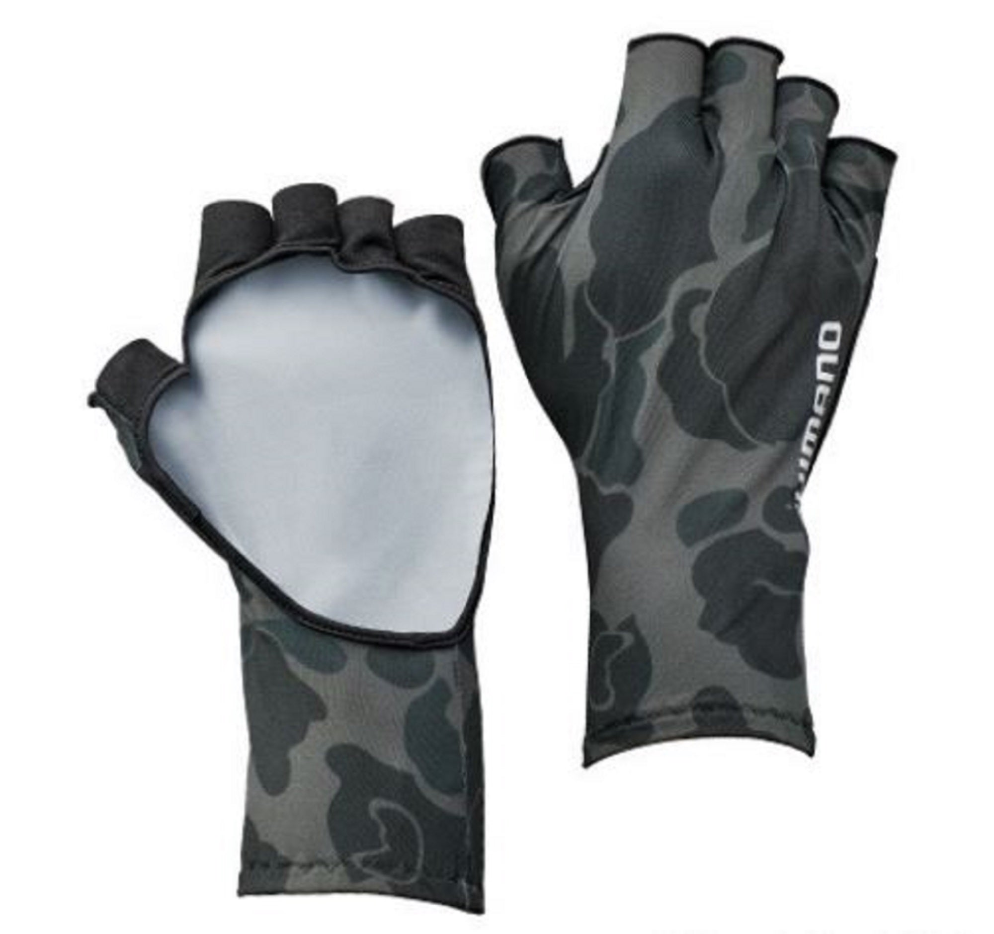 Shimano GL-048Q Gloves UPF 50 5 Fingerless Black Camou Size XL 669841