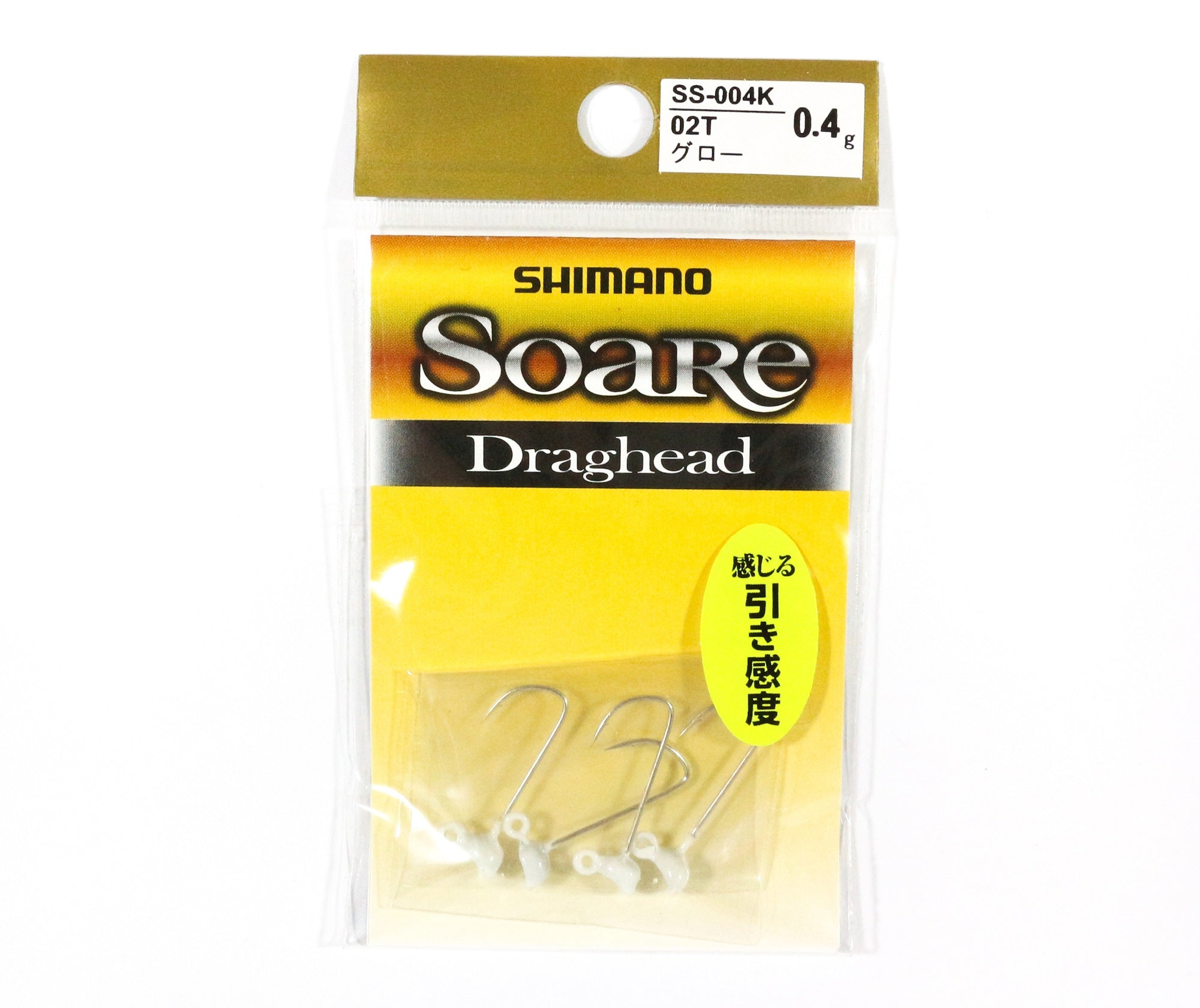 Shimano SS-004K Jig Head Soare Drag Head Glow 0.4 grams 02T 762801