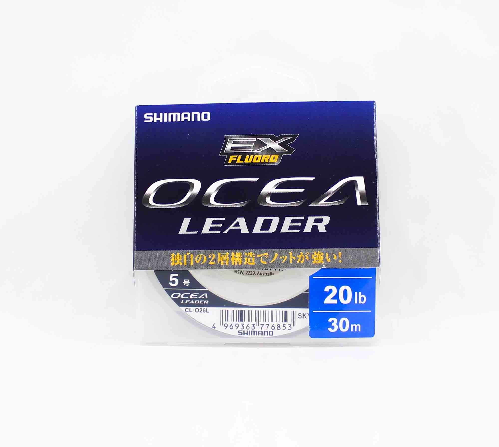 Shimano CL-026L Ocea EX Fluorocarbon Leader Line 30m 20lb 776853