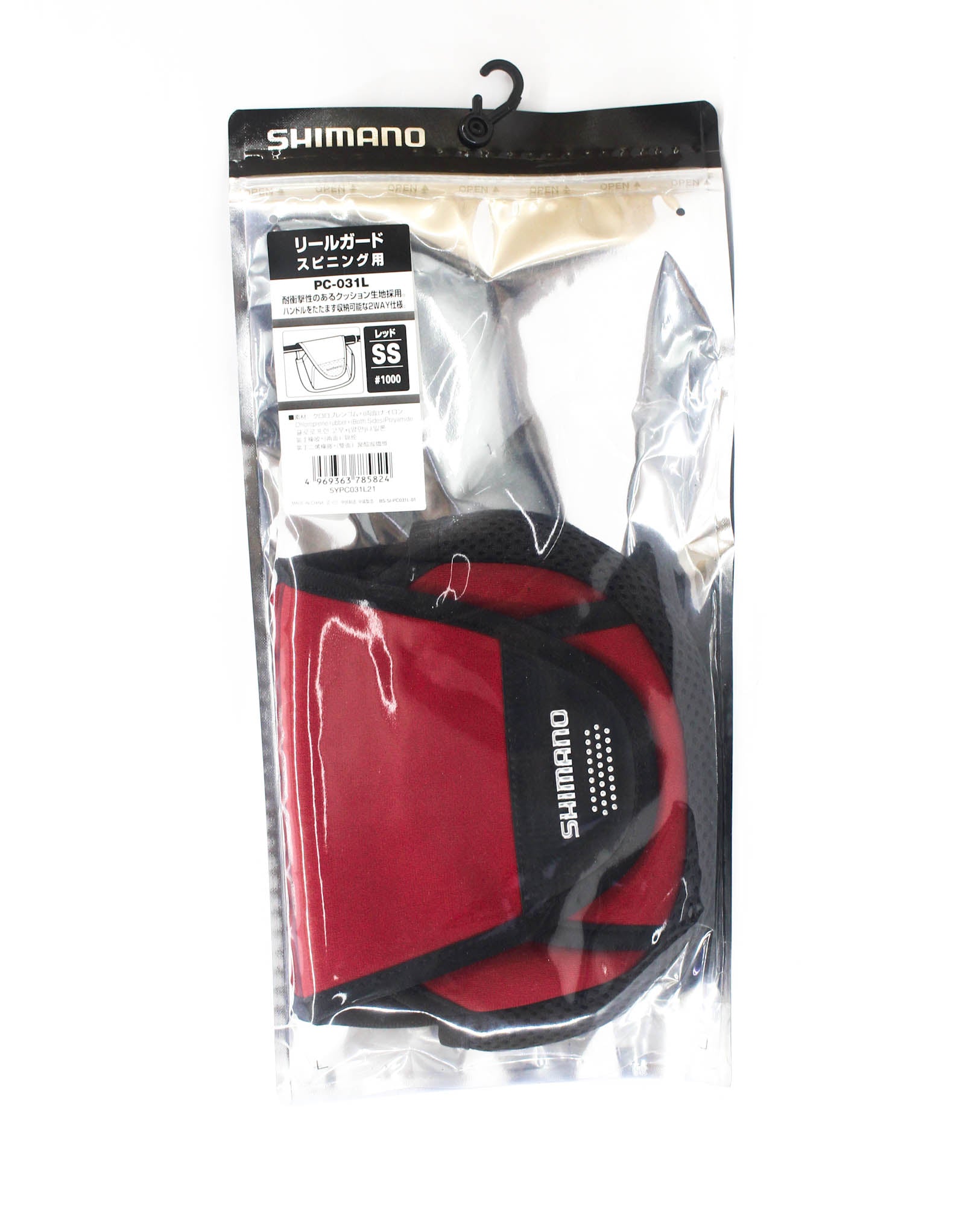 Shimano PC-031L Size SS Spinning Reel Cover Reel Size 1000 Red 785824