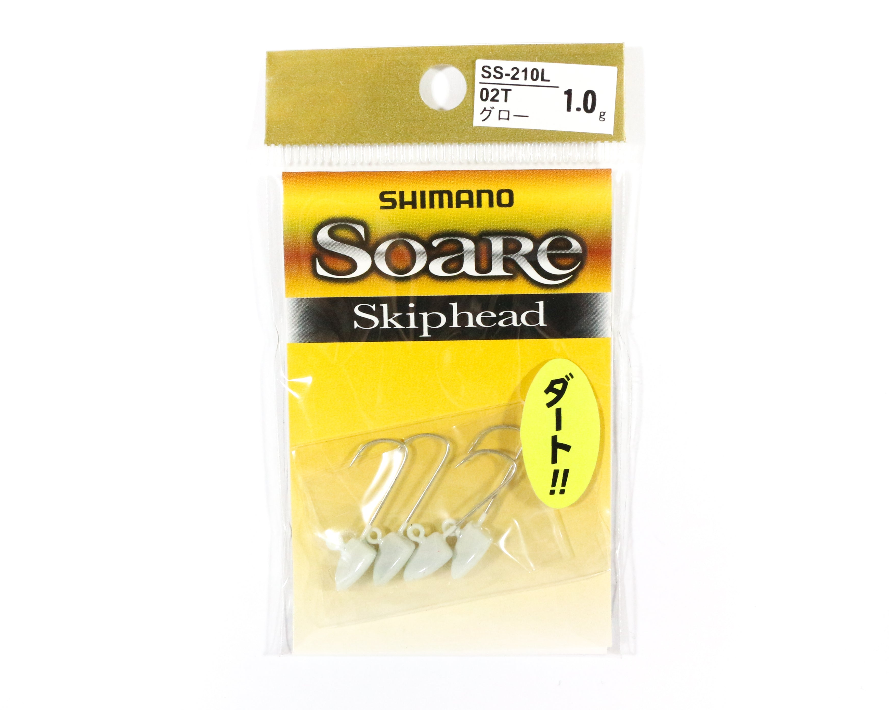 Shimano SS-210L Jig Head Soare Skip Head Glow 1.0 grams 02T 785992