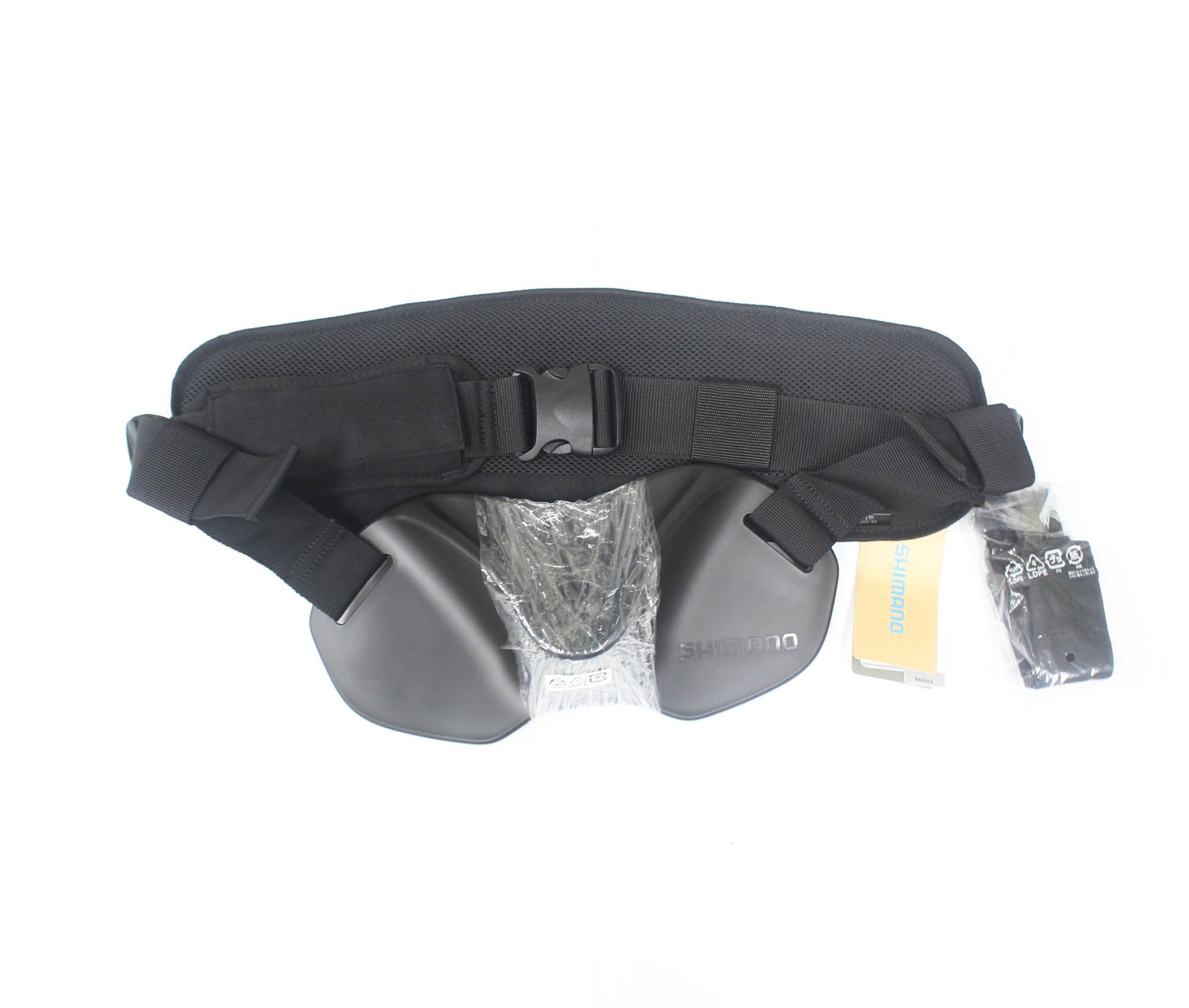 Shimano BE-200V Fighting Gimbal Belt Full Set Black (3282)