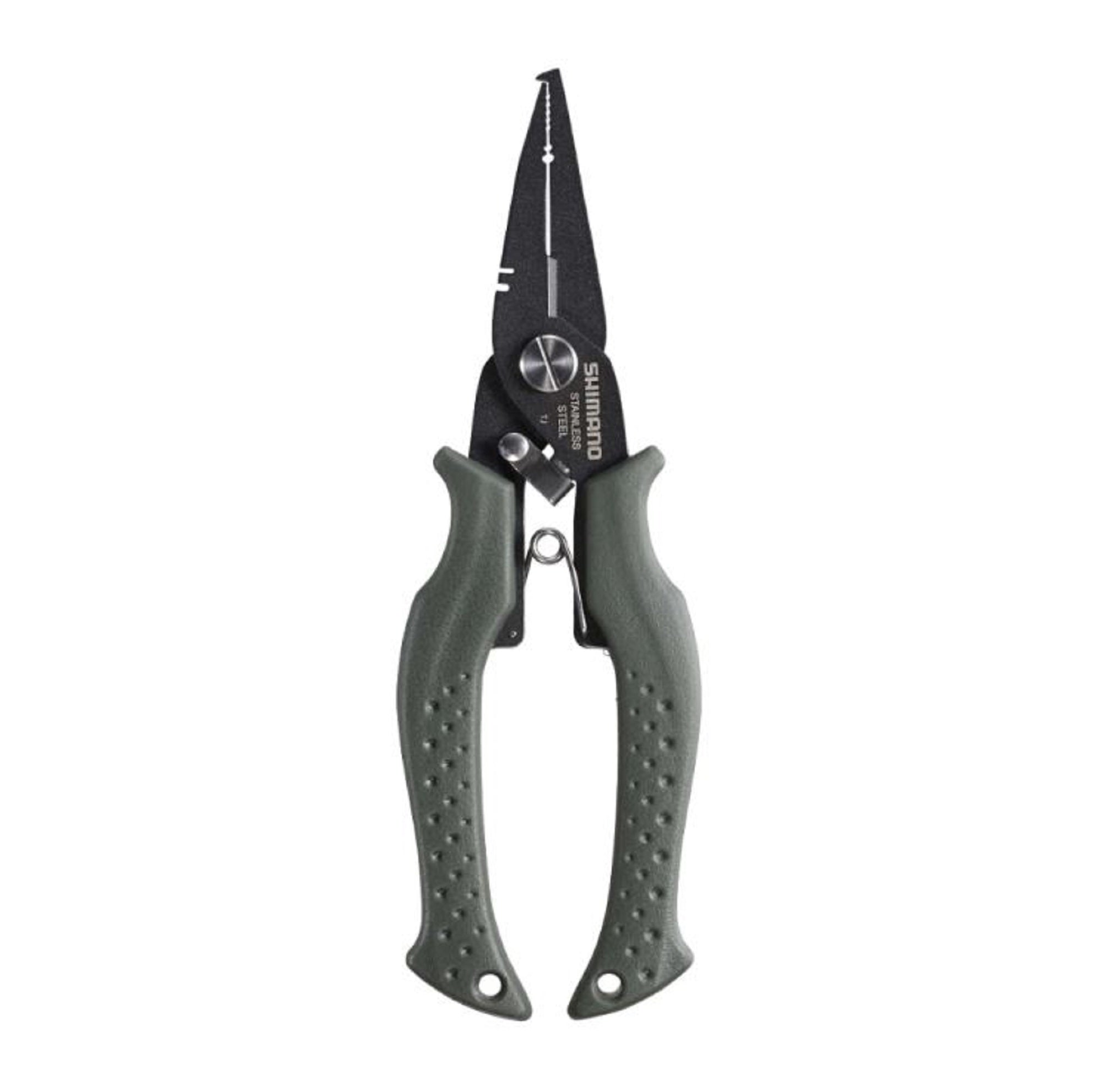 Shimano CT-541P Fishing Plier Split Ring Khaki 817600