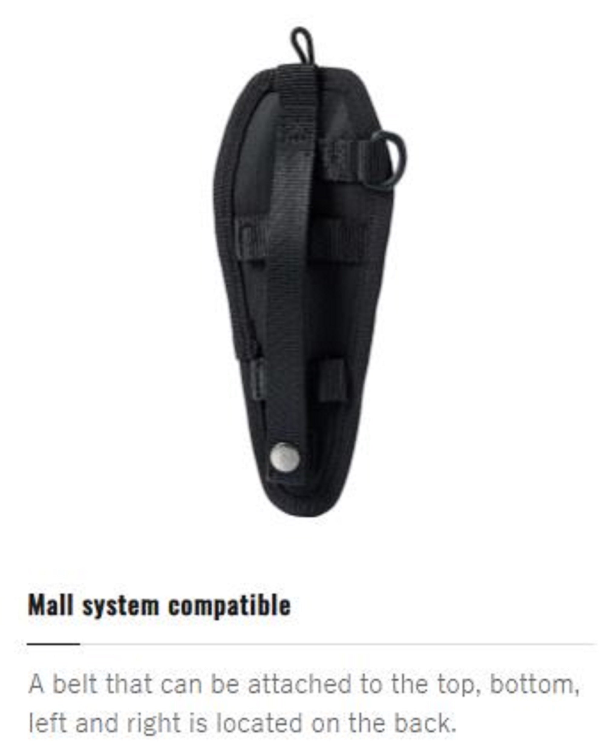 Shimano BP-001W Plier Holder Sheath Double Sleeves 4x10x23 cm Black (8971)