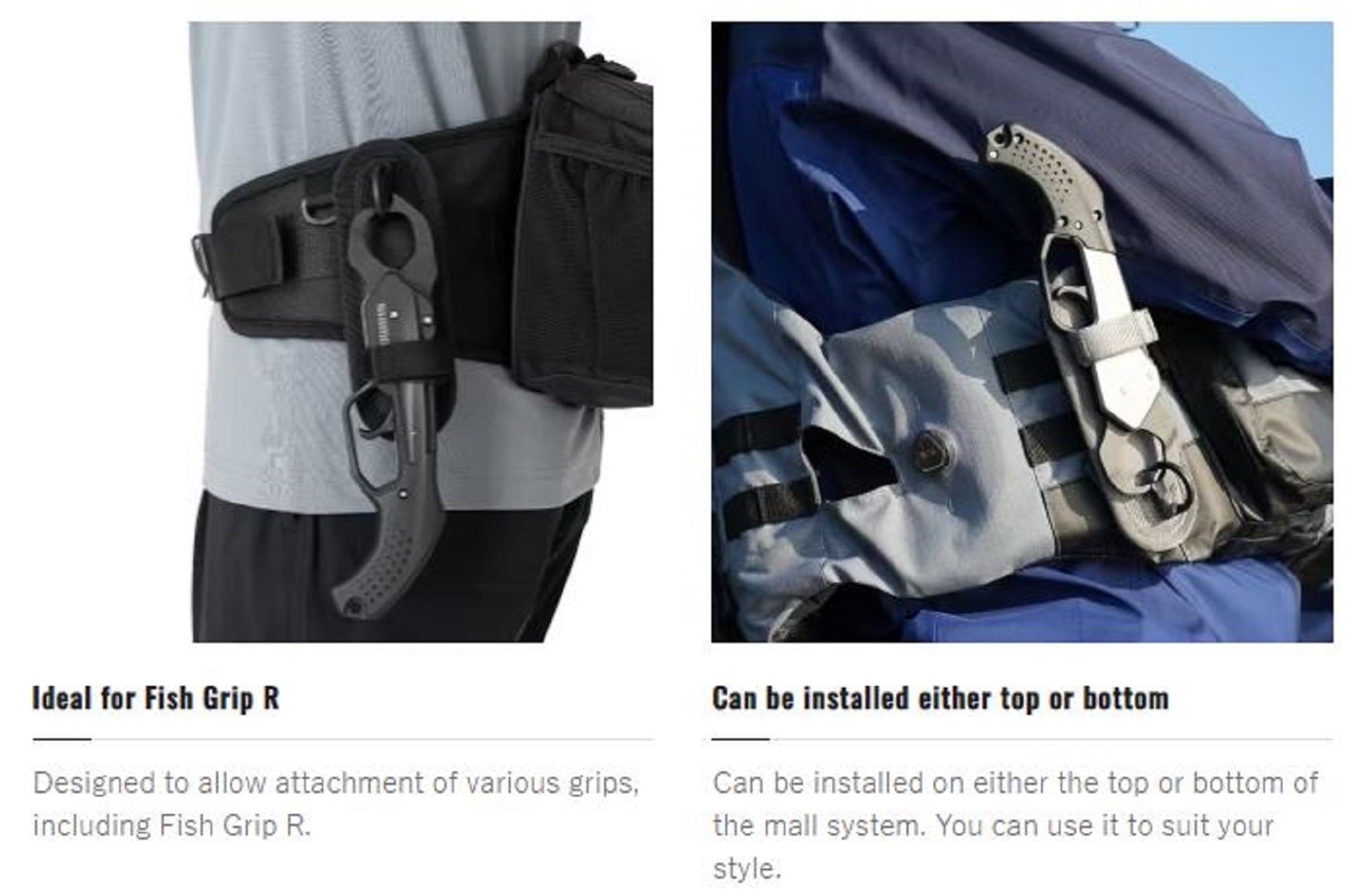 Shimano BP-002W Fish Grip Holder 2 x 6 x 18 cm Black (9022)