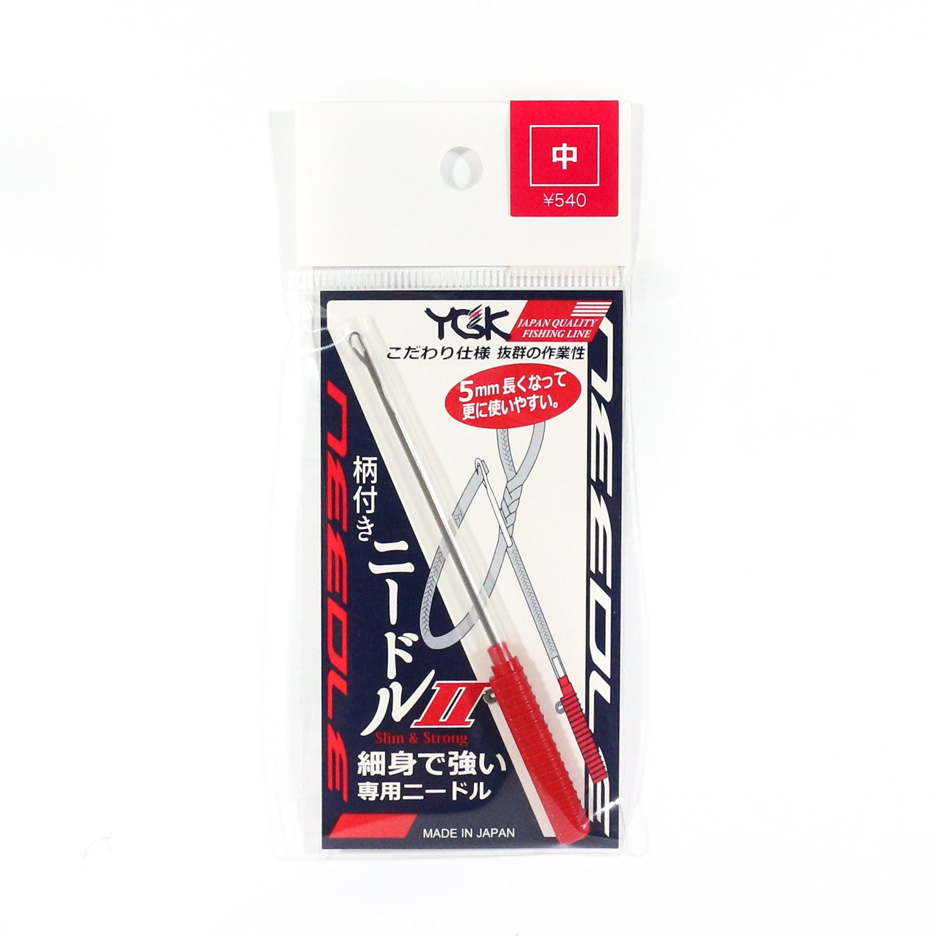 YGK Etsuki Assist Hook Splicing Needle Size M No. 30 above Red (2240)