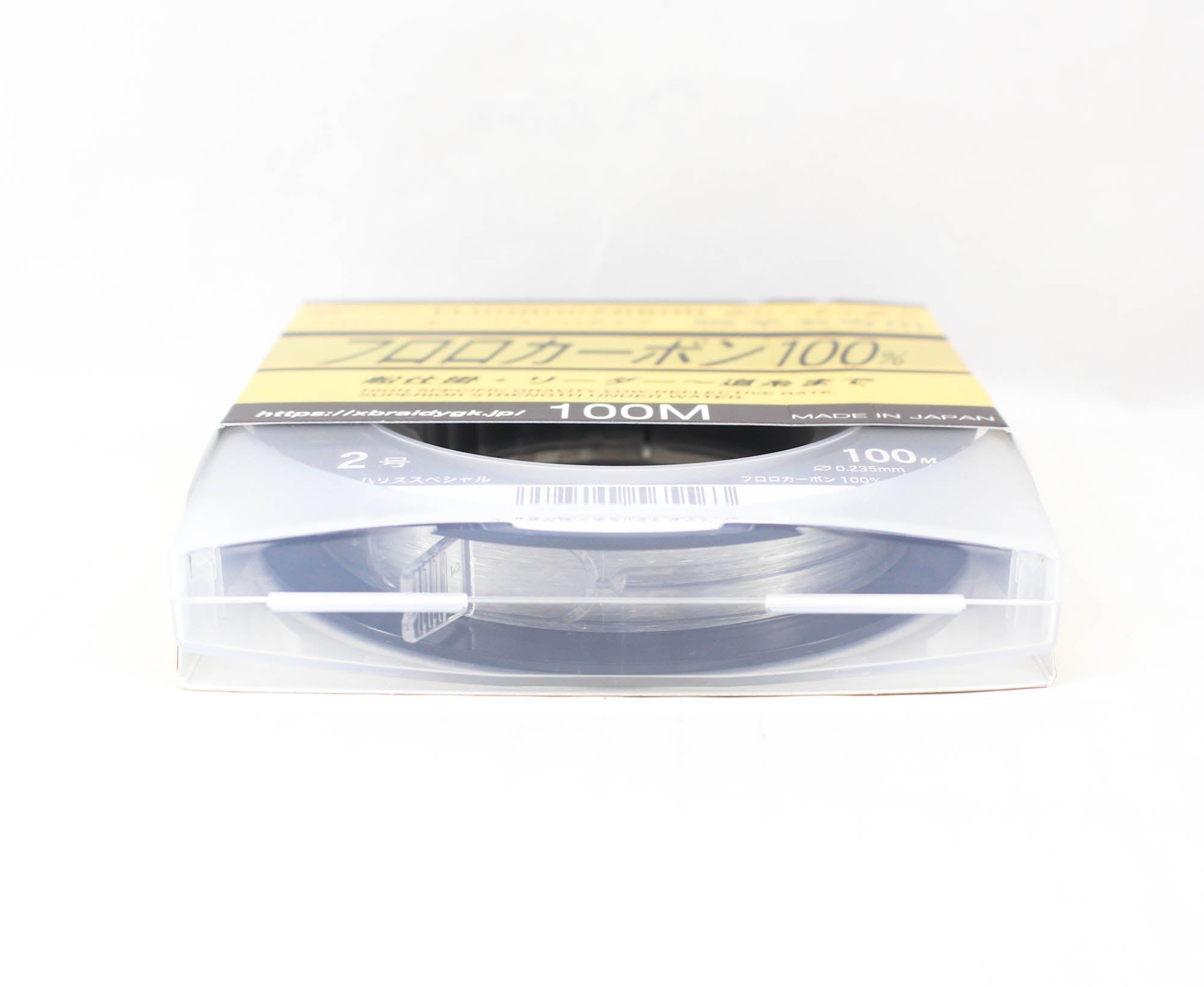 YGK 100% Fluorocarbon Leader Line 100m Size 2 20lb 0.235mm (5563)