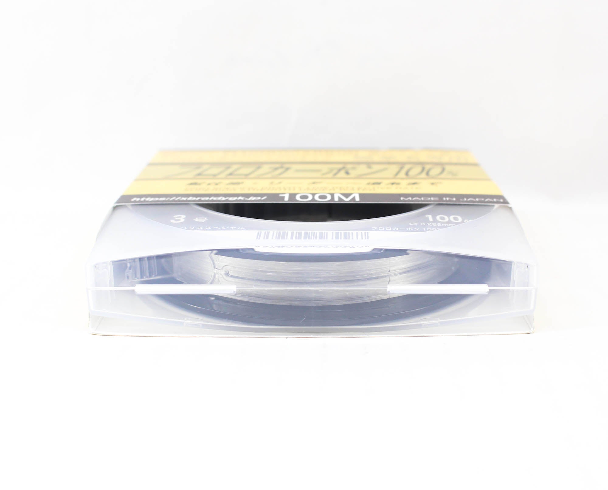 YGK 100% Fluorocarbon Leader Line 100m Size 3 20lb 0.285mm (5587)