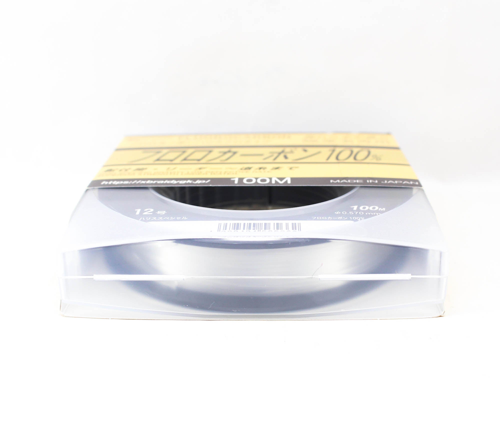 YGK 100% Fluorocarbon Leader Line 100m Size 12 40lb 0.57mm (5662)