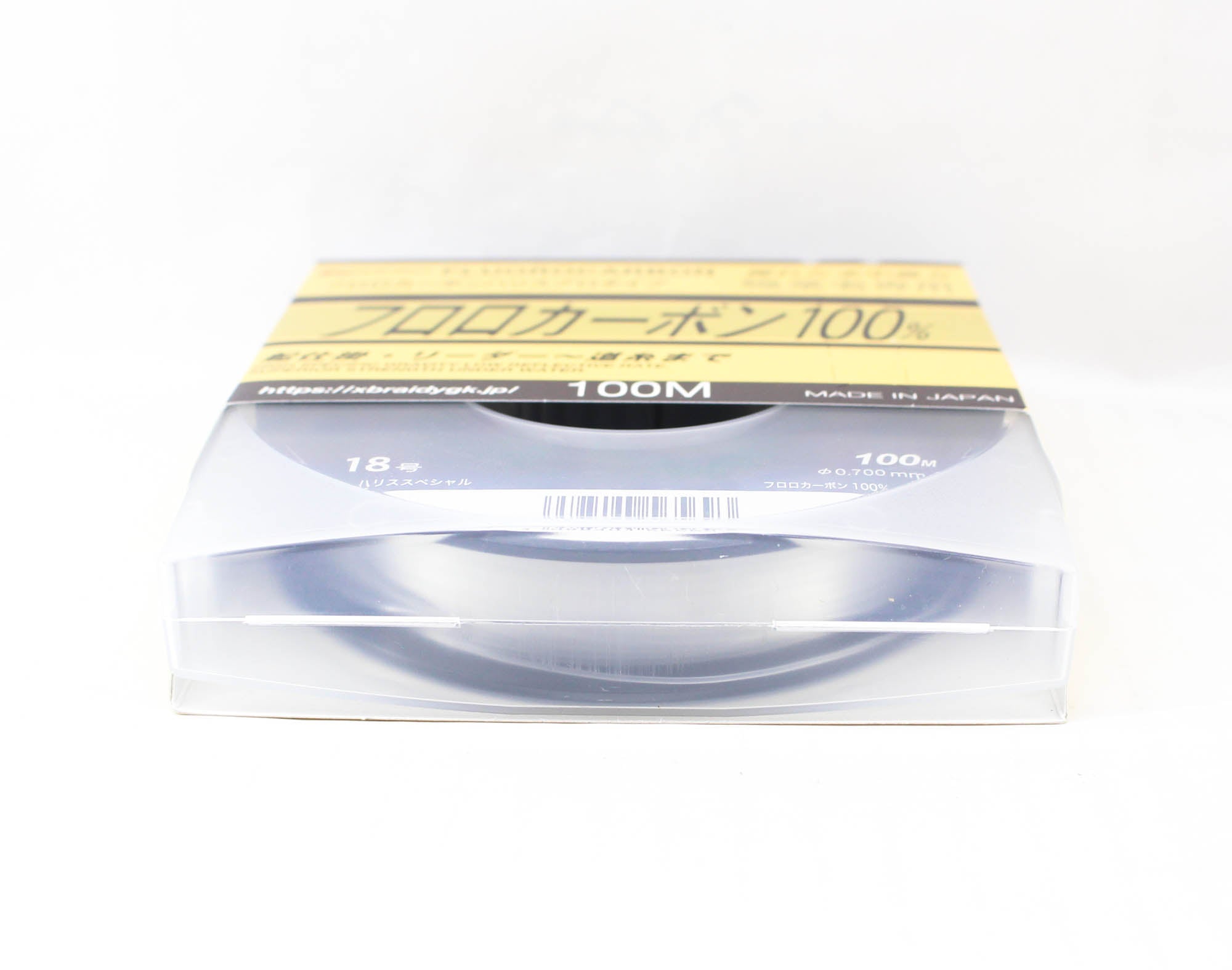 YGK 100% Fluorocarbon Leader Line 100m Size 18 60lb 0.7mm (5693)