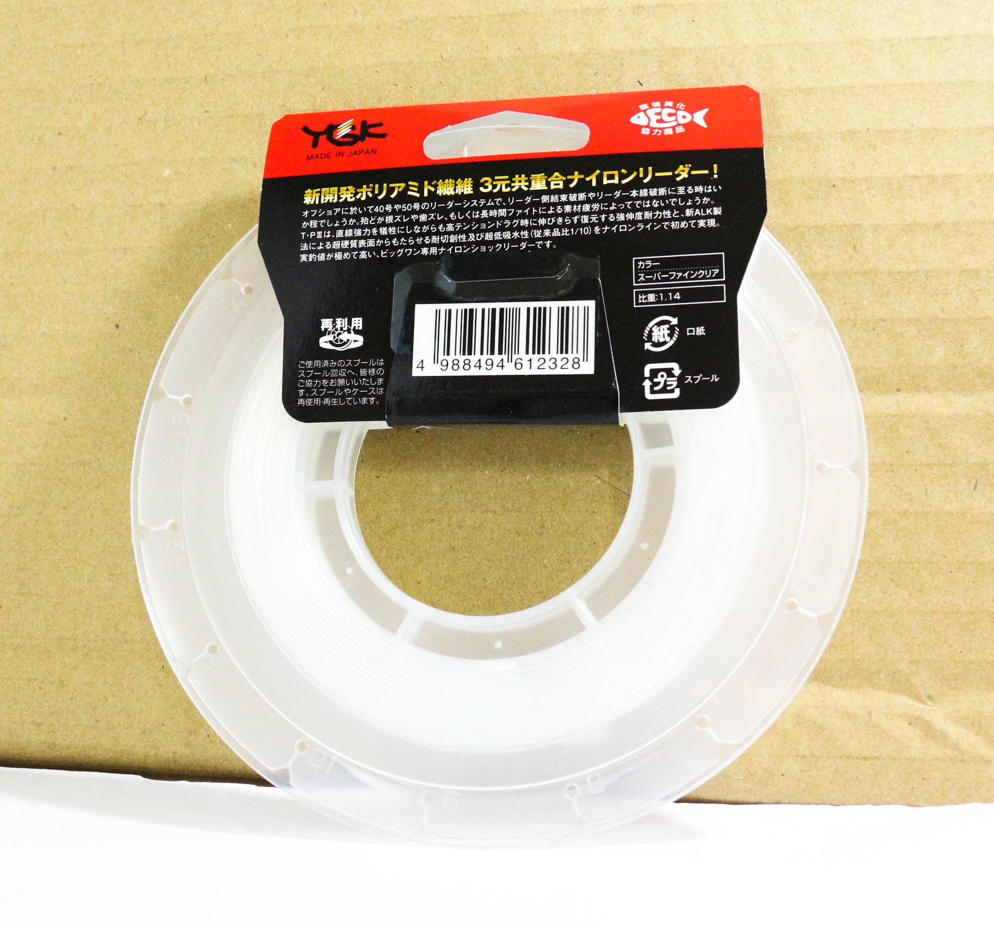 Sale YGK TP3 Absorber Tuna Nylon Leader Line 30m 80lb (2311)