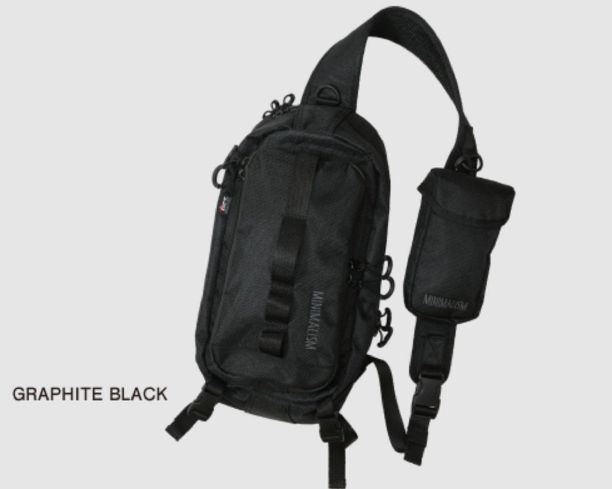 Tict Minimalism Sling Bag 34 x 18 x 7 cm Black (8467)