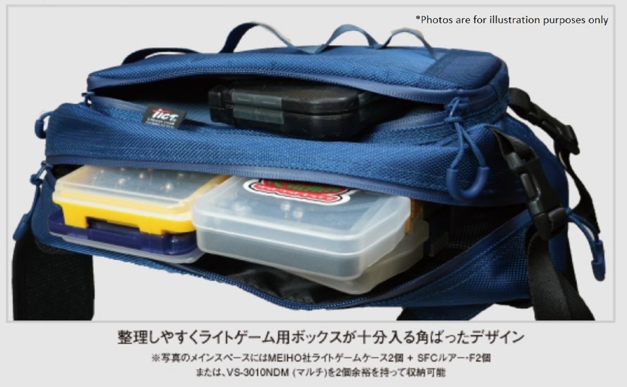 Tict Minimalism Sling Bag 34 x 18 x 7 cm Black (8467)