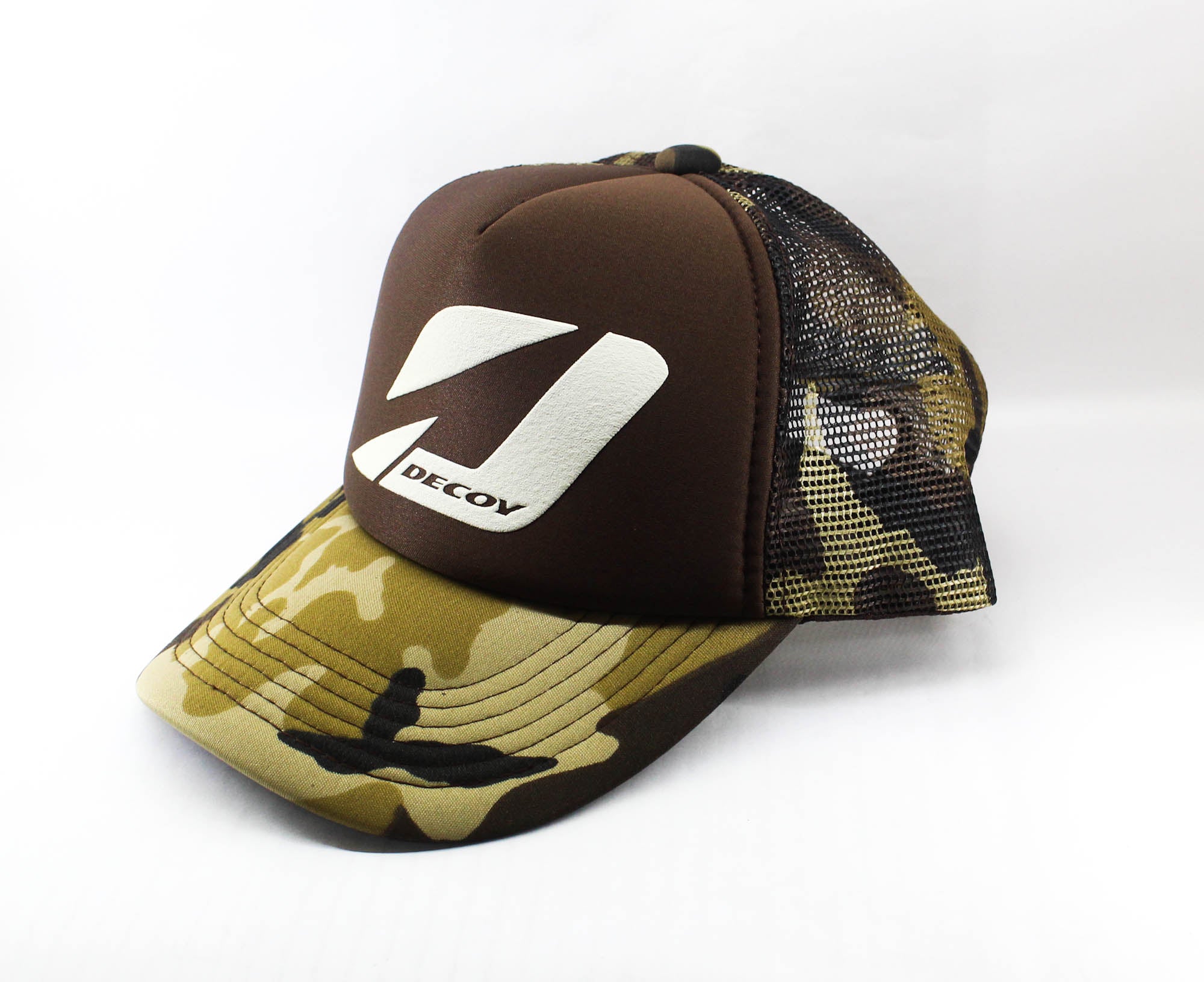 Decoy DA-20 Cap Flat Mesh Japan Free Size Brown Camo (1383)