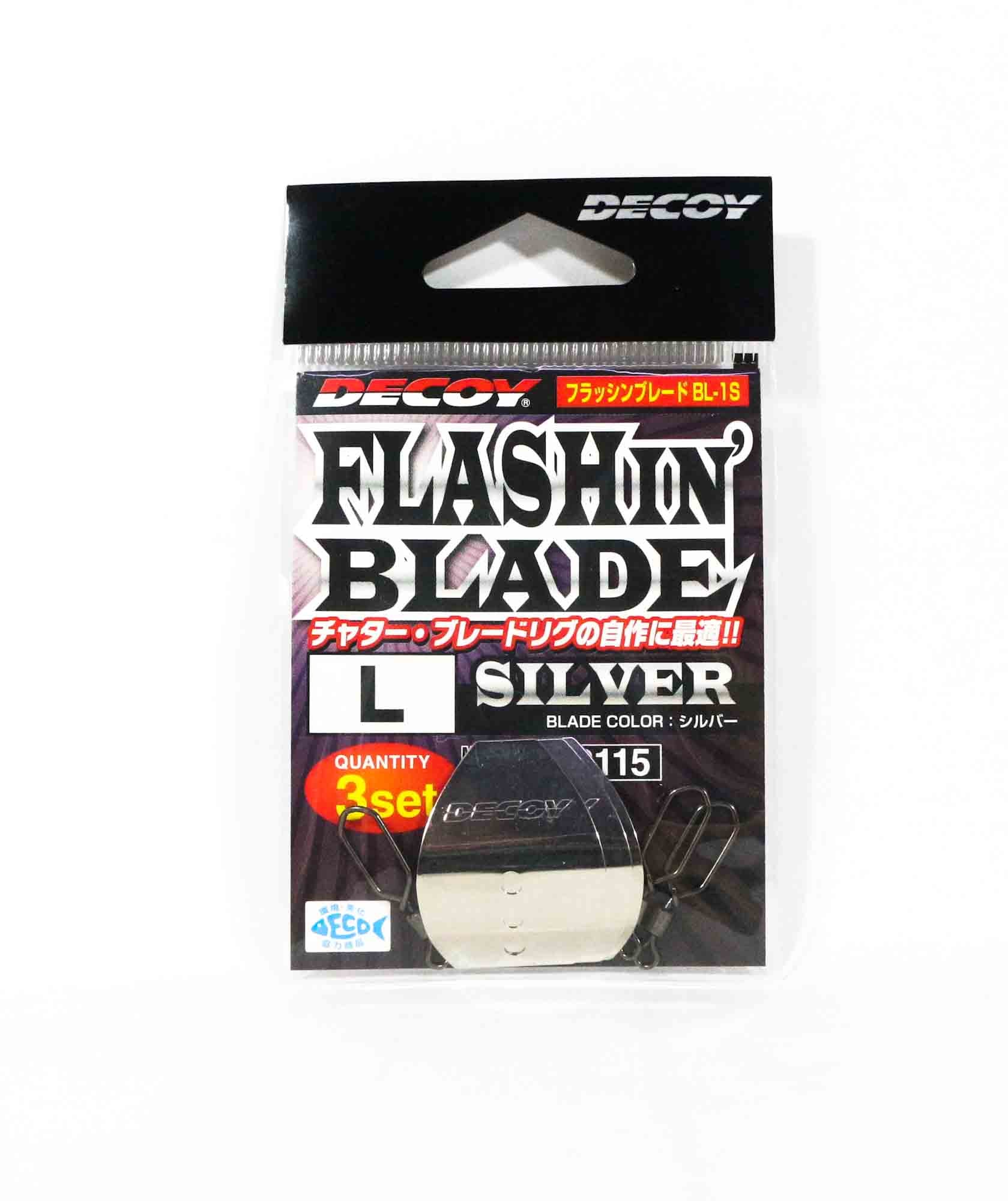 Decoy BL-1S Flashin Blade Silver Size L (2115)