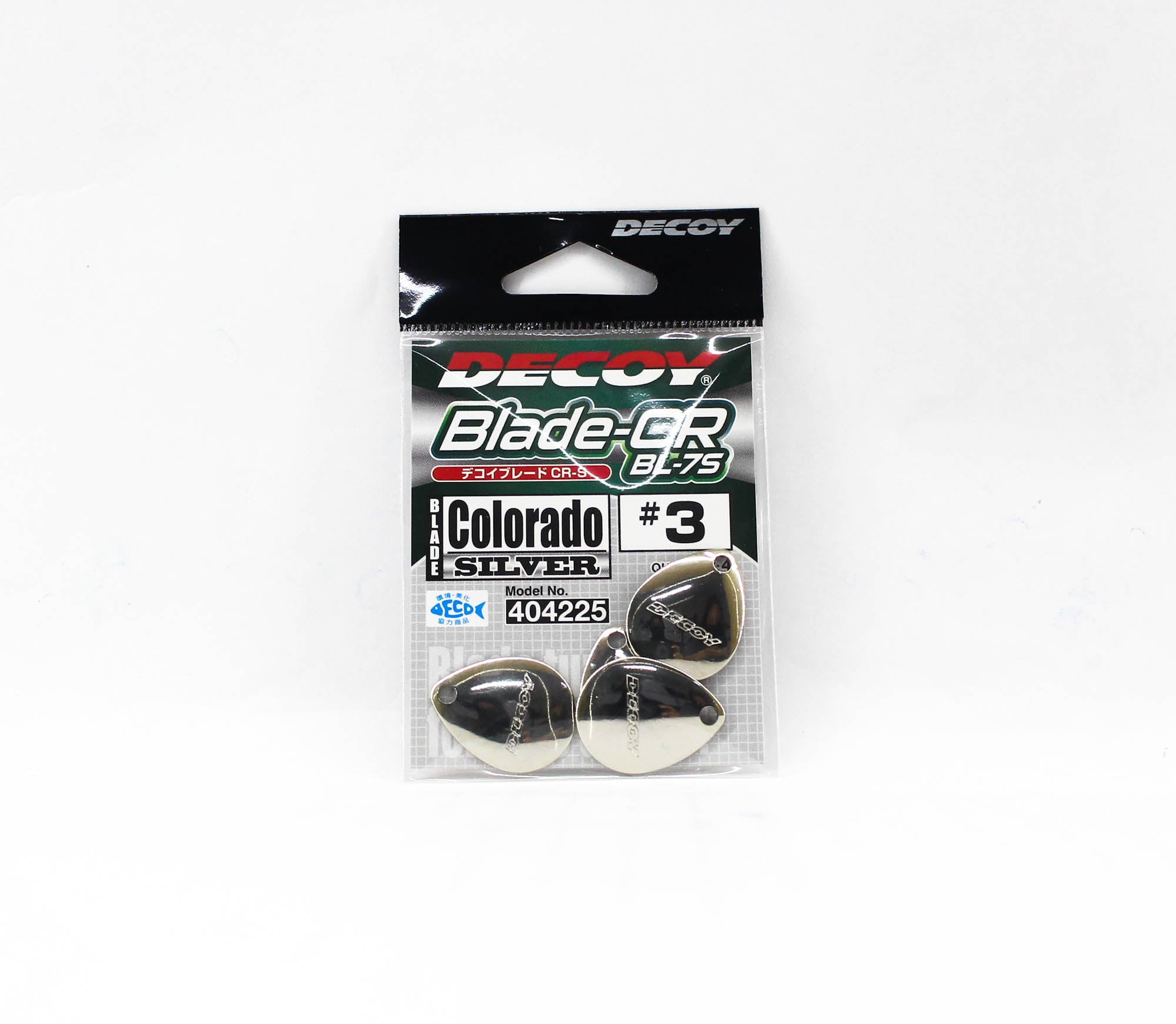 Decoy BL-7S Trailer Blade Colorado Silver Size 3 (4225)