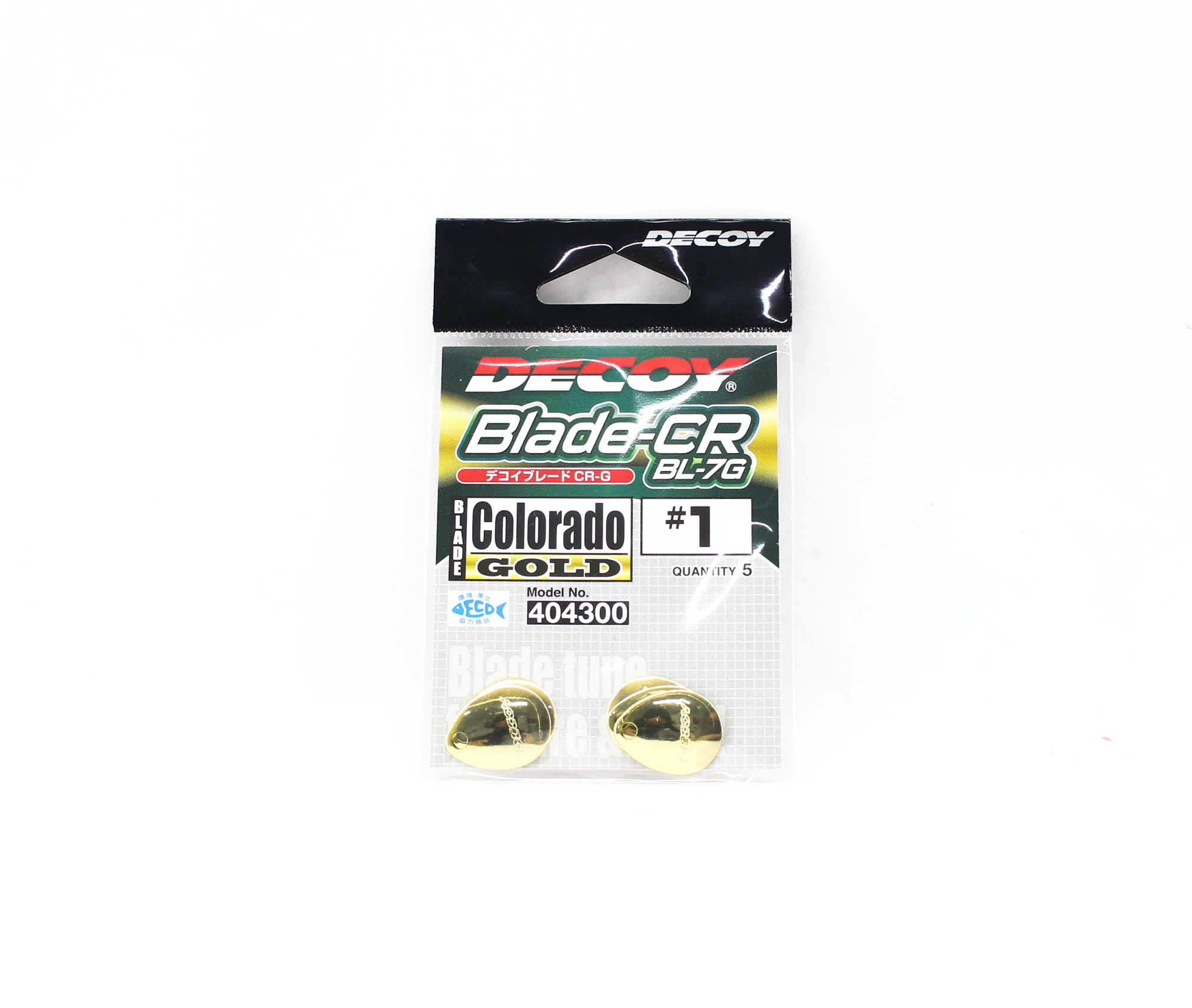 Decoy BL-7G Trailer Blade Colorado Gold Size 1 (4300)